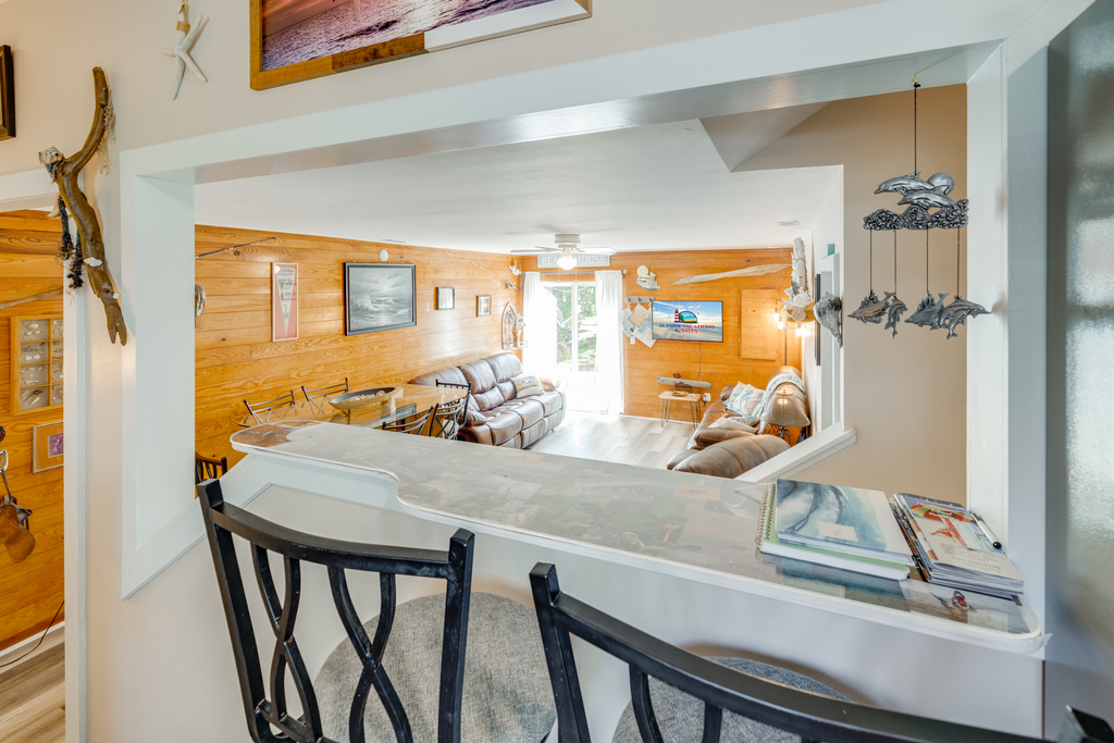 Stay connected with those in the Living Area....