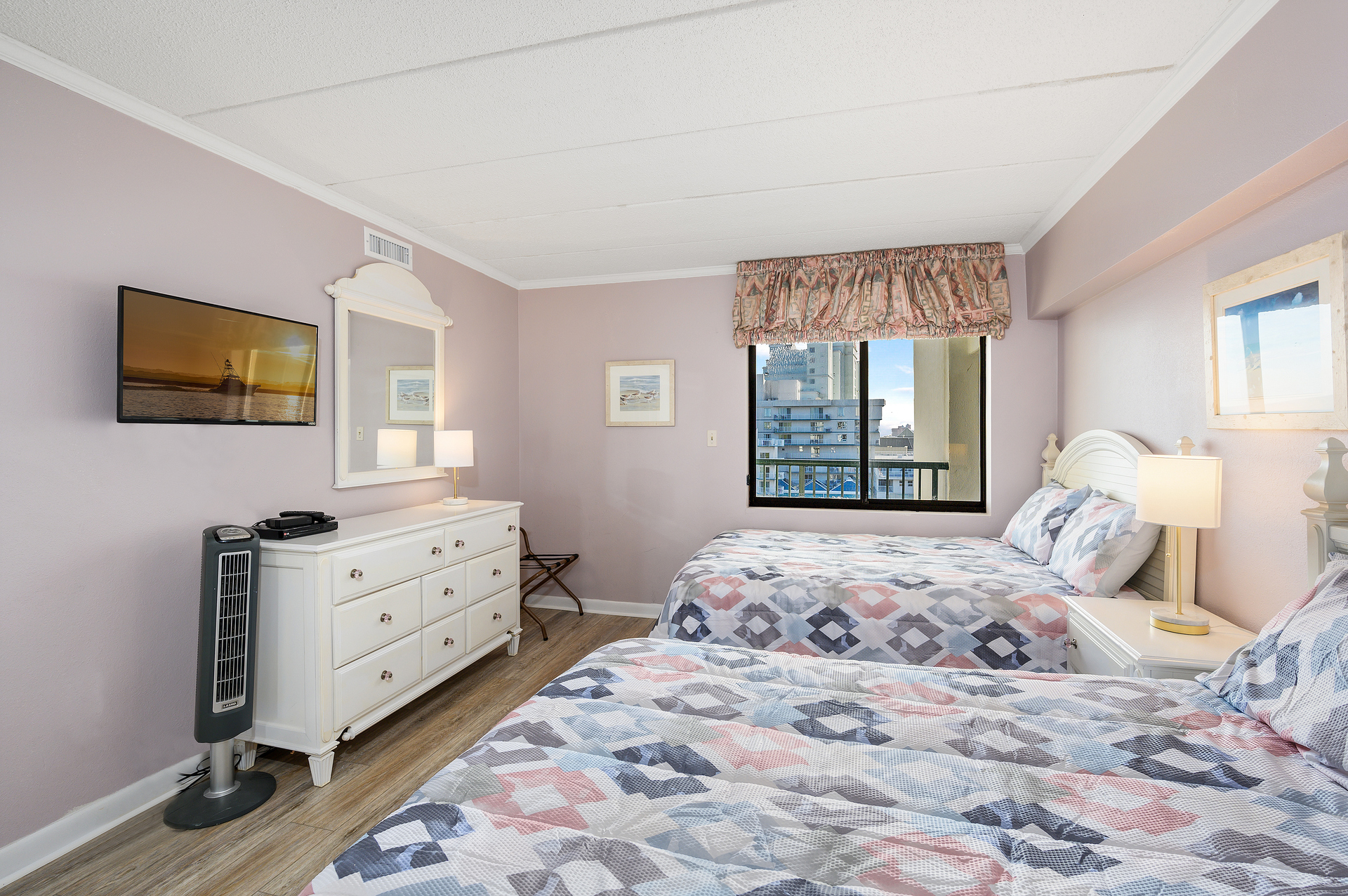 Bedroom 2 is perfect for the kids with its own Flat Screen TV....