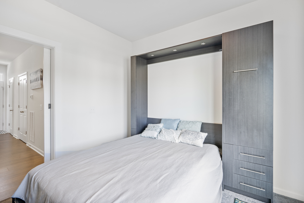 Bedroom 2 has a Murphy Bed