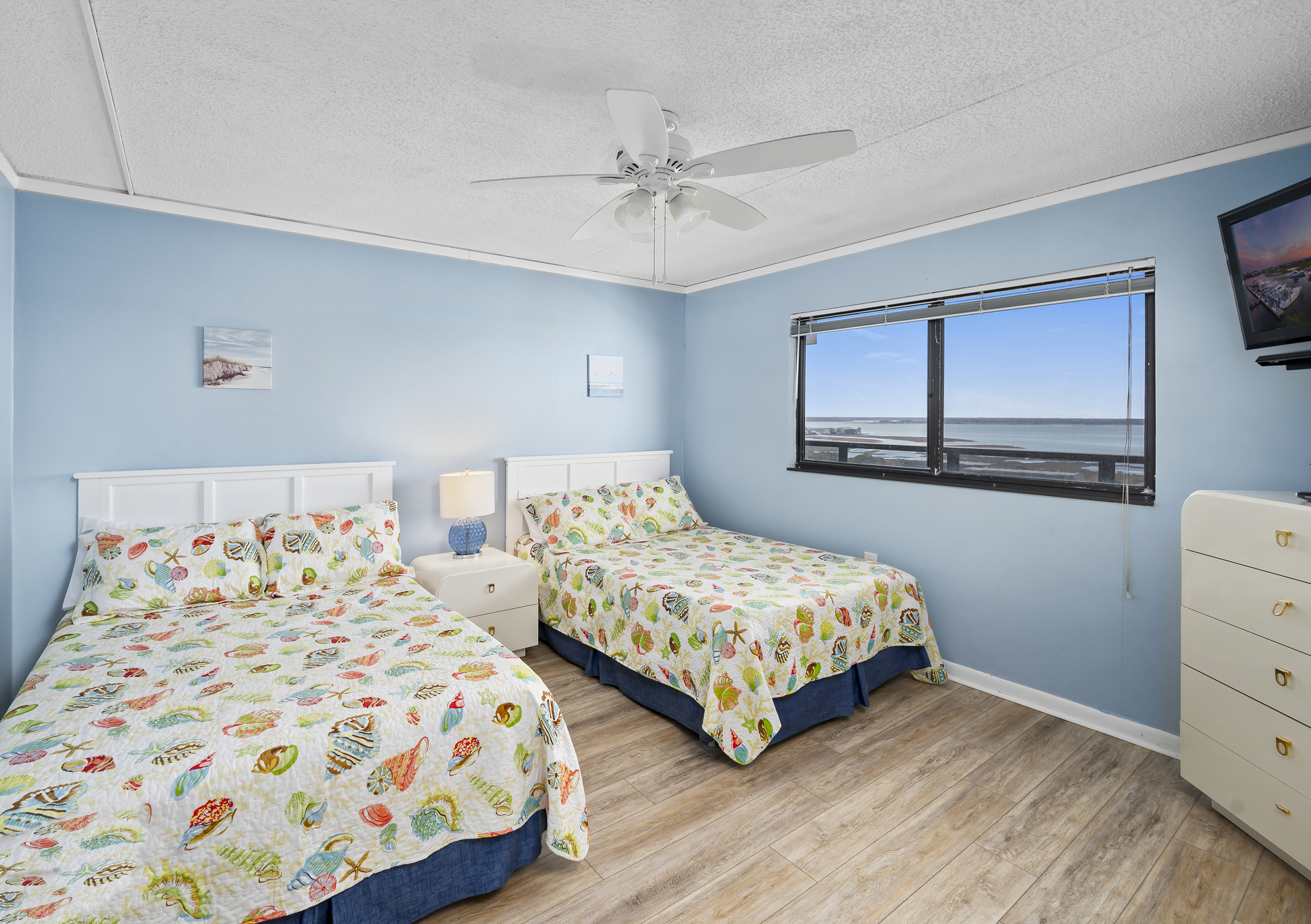 Bedroom 2 offers Stunning Bay Views!