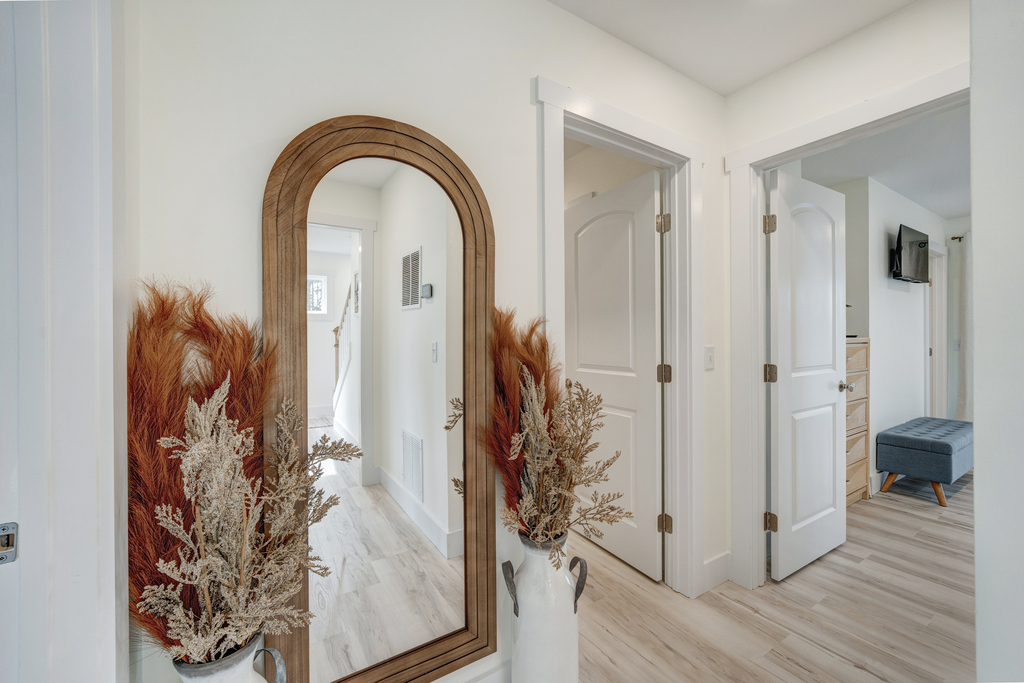 Wandering downstairs, you'll find 3 Bedrooms and 2 Full Baths!