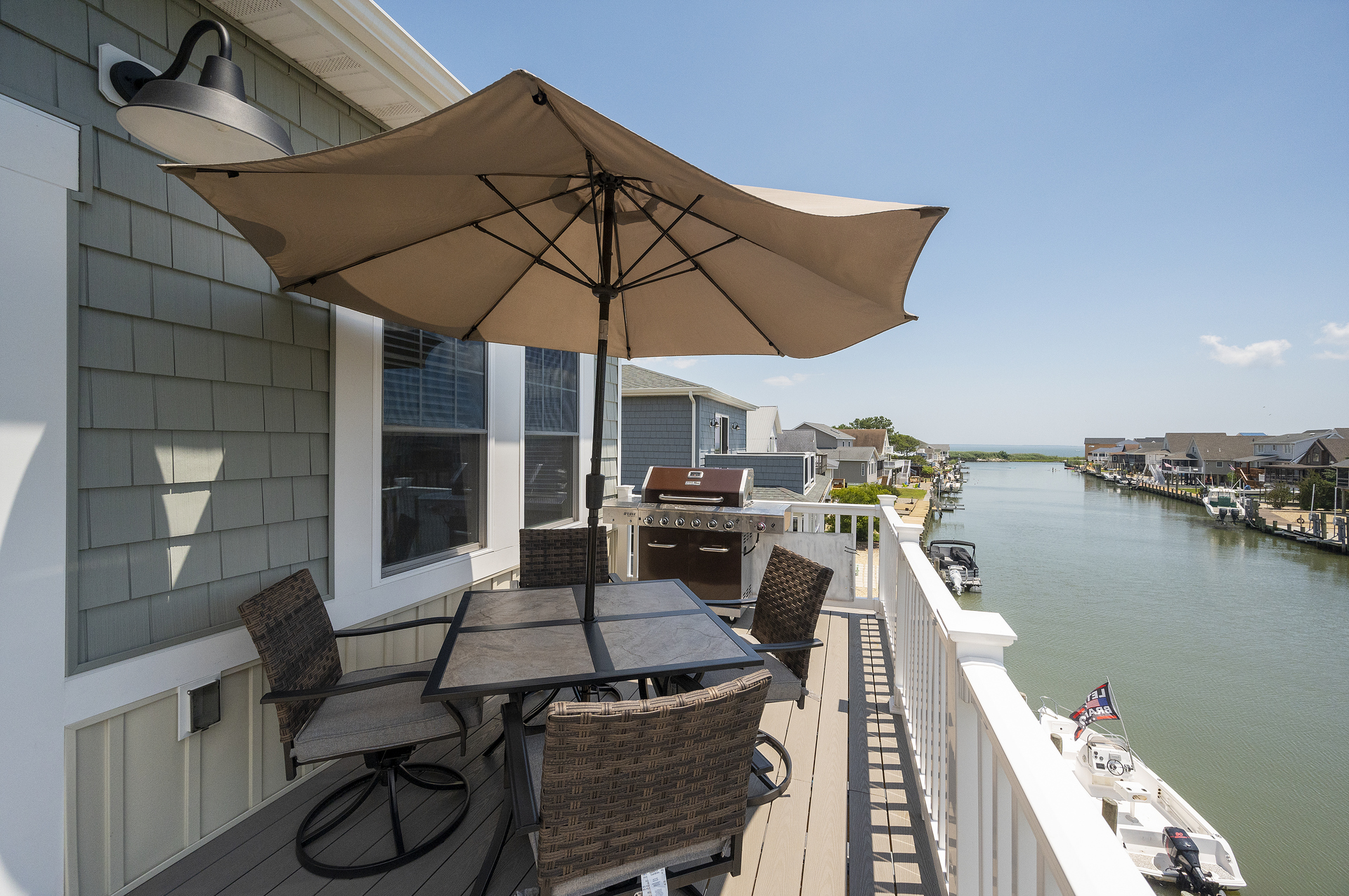 Or AL-Fresco by the water's edge.