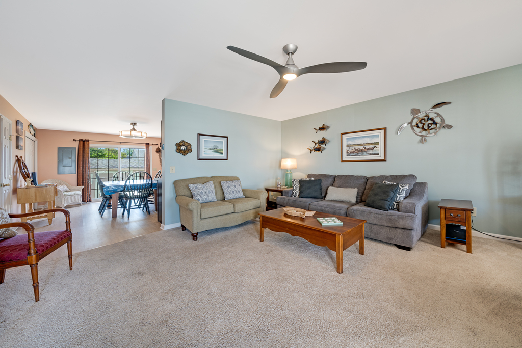 All the comforts of home - sooo much better than a bungalow or hotel! Sofa is a Sleeper Sofa.