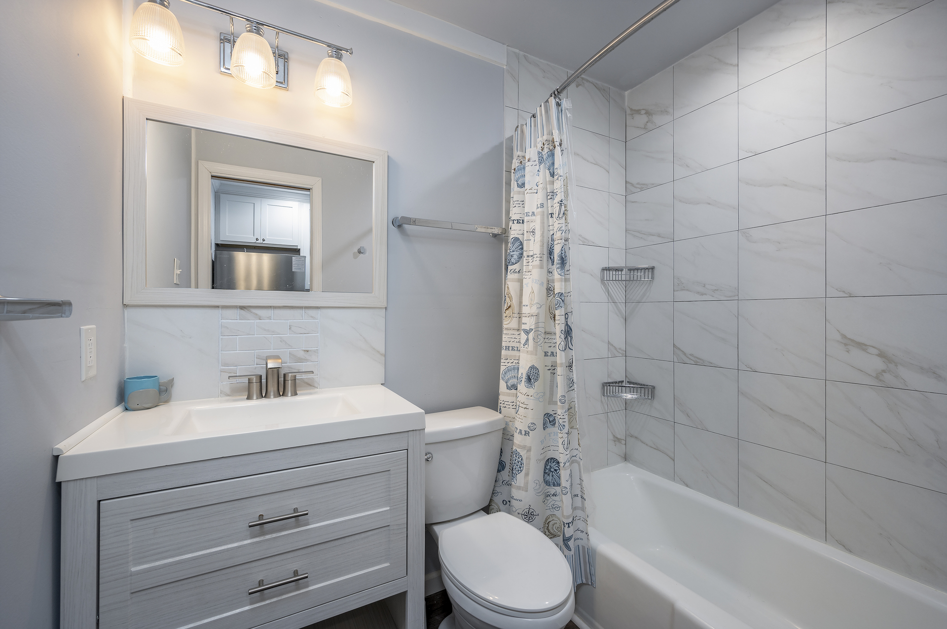 Updated beautiful bathroom