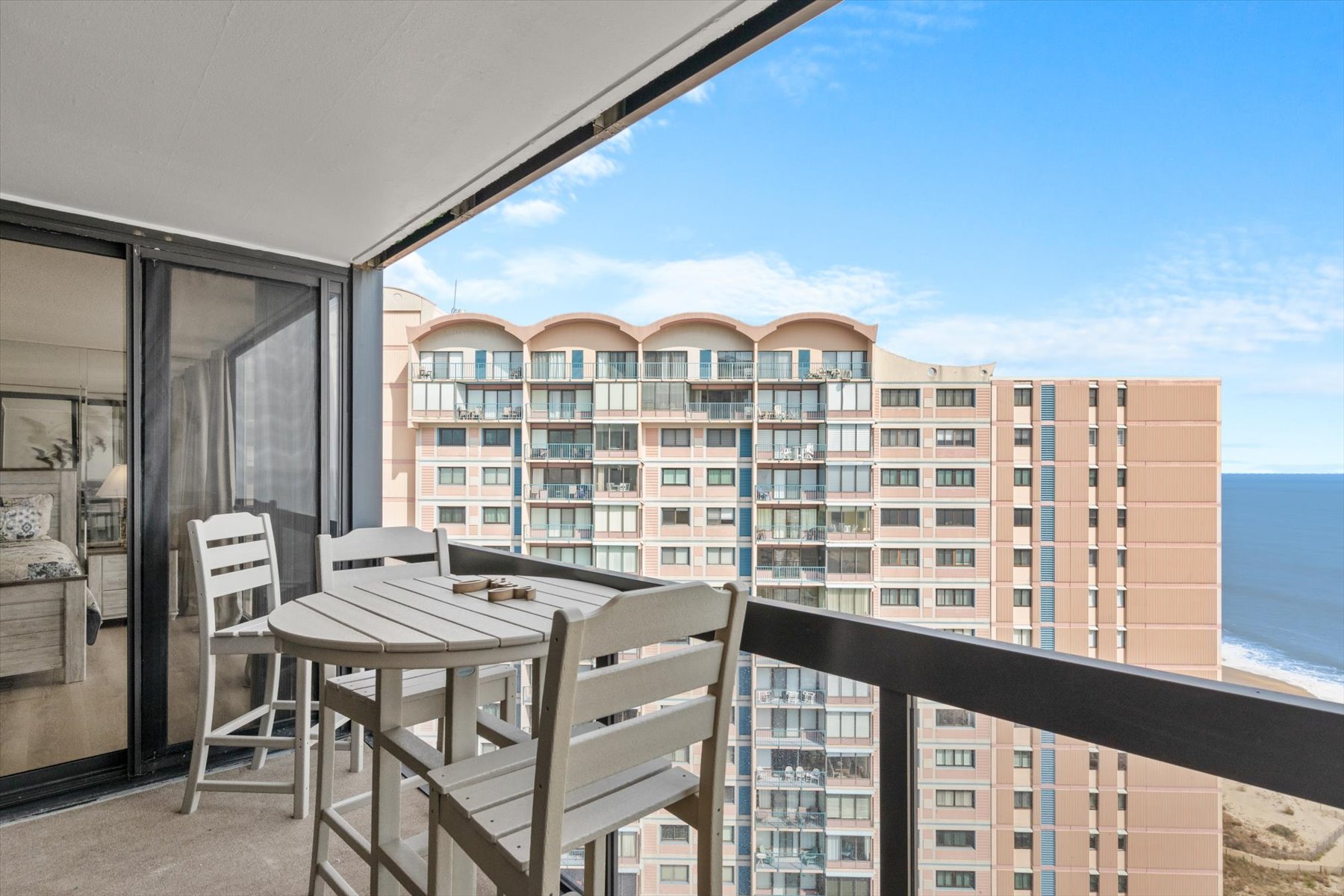 Breathtaking Balcony Views and all the comforts of this home.
