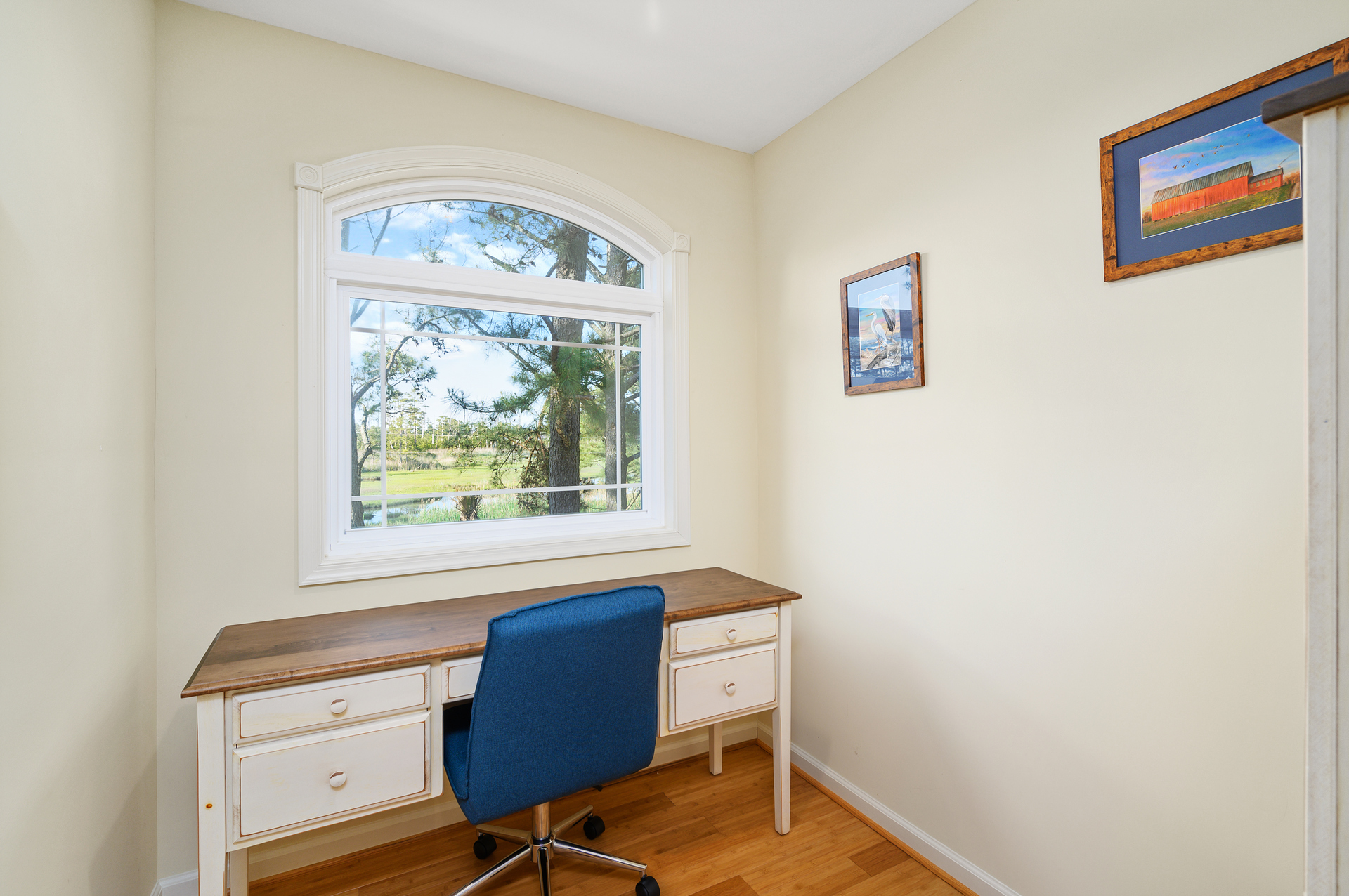 Office Nook is perfect for working remotely - and has a great View!