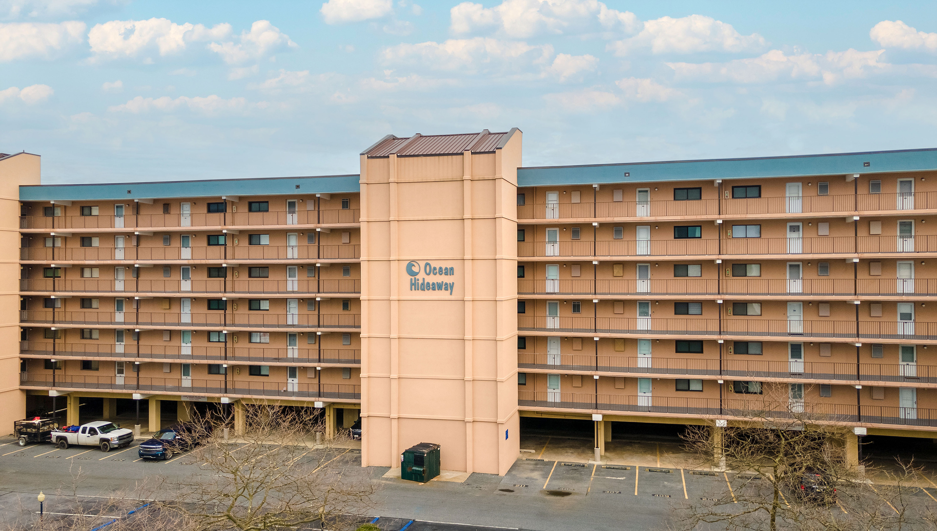 Ocean Hideaway is located directly on the Boardwalk at 18th Street.