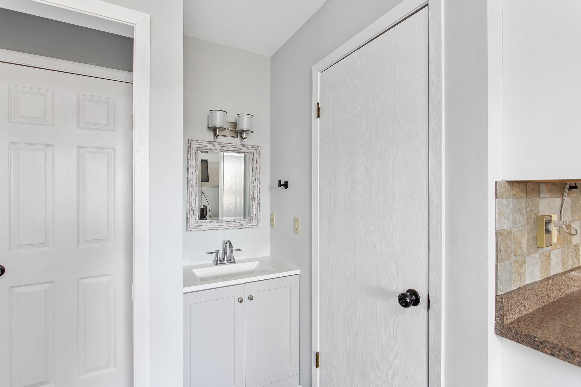 Each room has a Private Vanity and Full Bath.