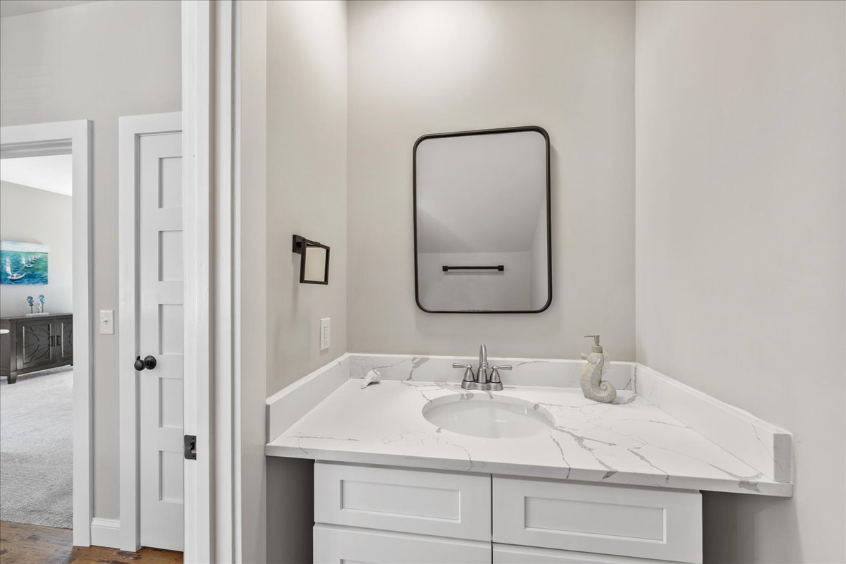 There's a convenient Half Bath just off the Living Area.