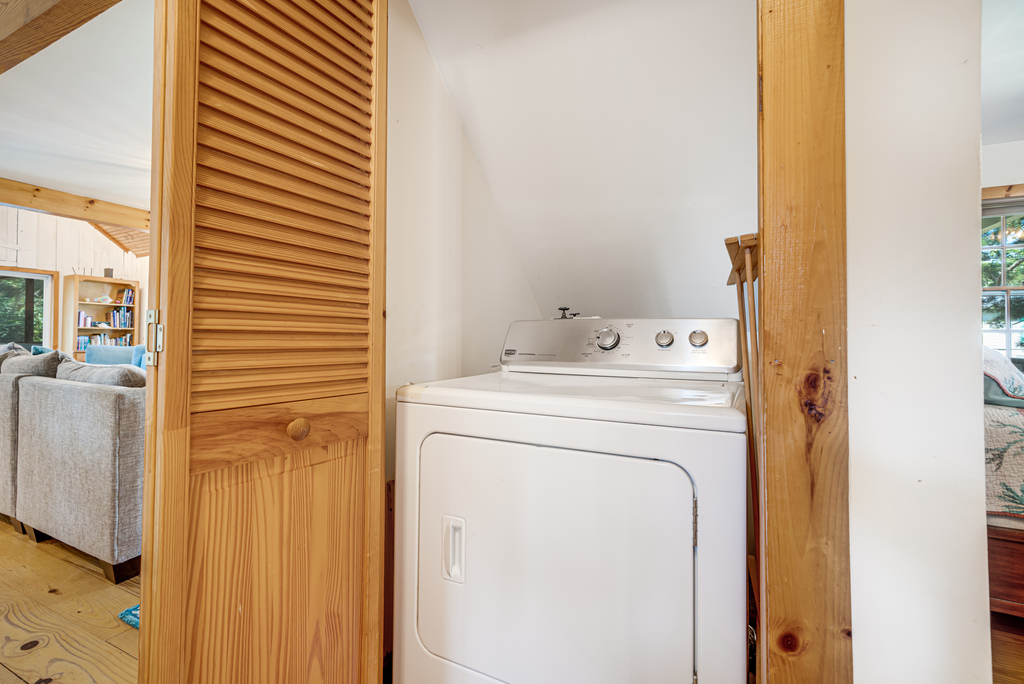 Also on the 1st Floor, you'll find a Full Size Washer and Dryer for your convenience.