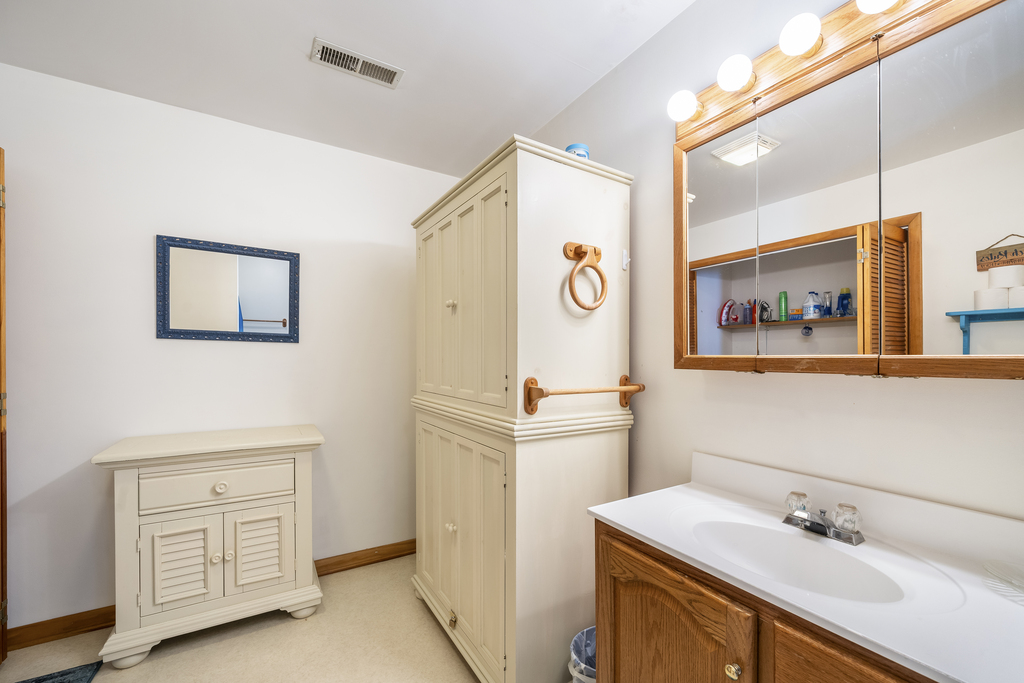 Another View of Full Bath - tons of space and storage!