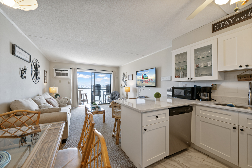 Who wouldn't just love cooking with THIS as their view!