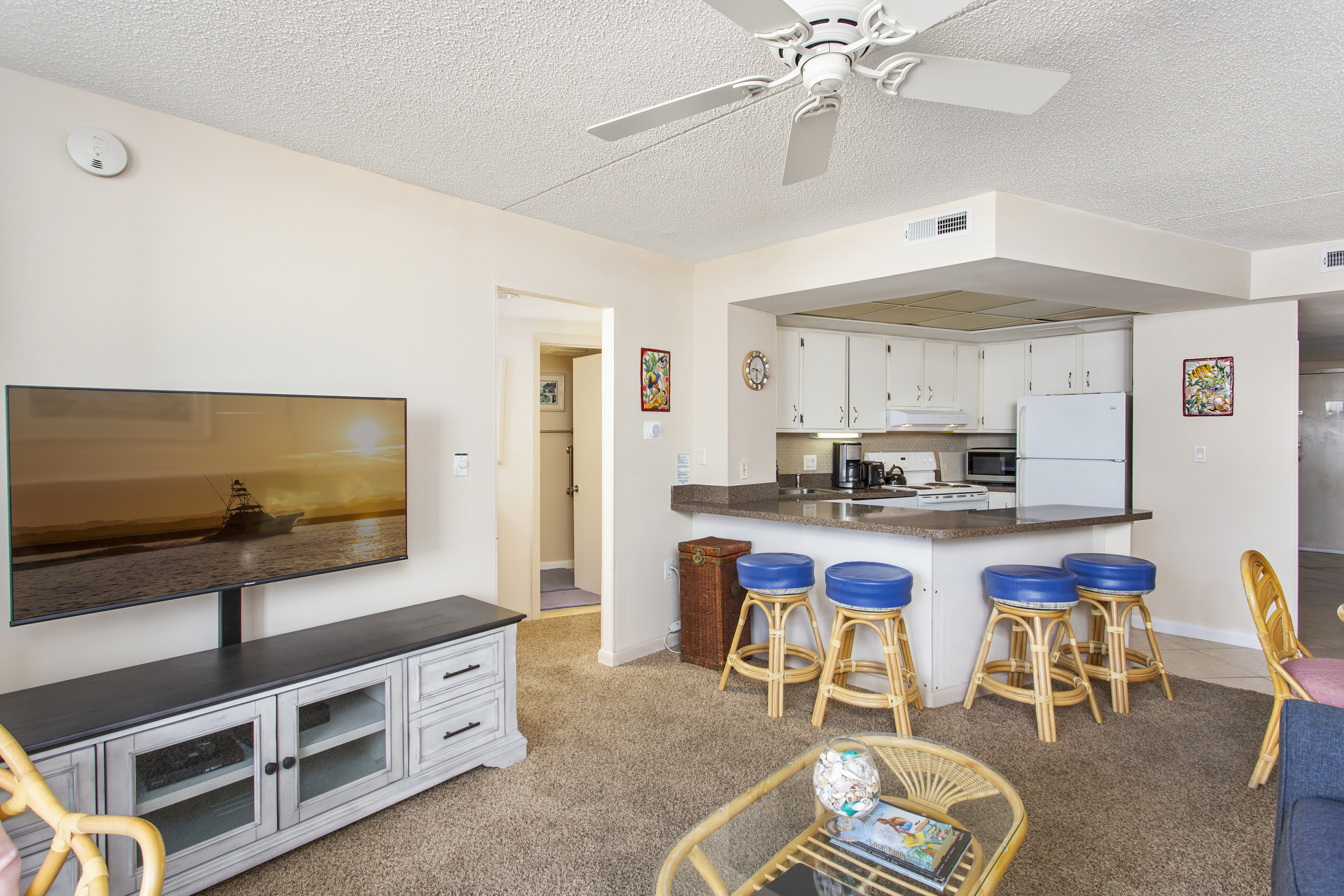 The open living area ensures you'll never miss out on a bit of family fun!