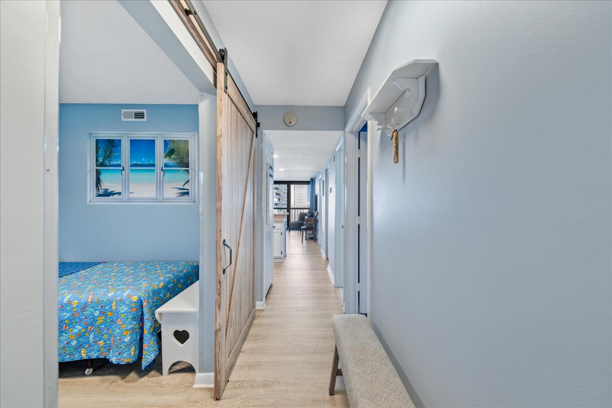 Bedrooms 2 and 3 are conveniently located away from the Living Areas.