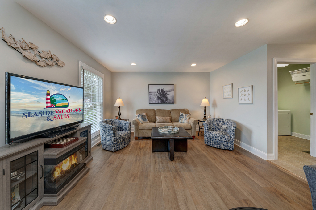 You'll love relaxing in the Living Area with Free WiFi and Flat Screen Streaming TV.