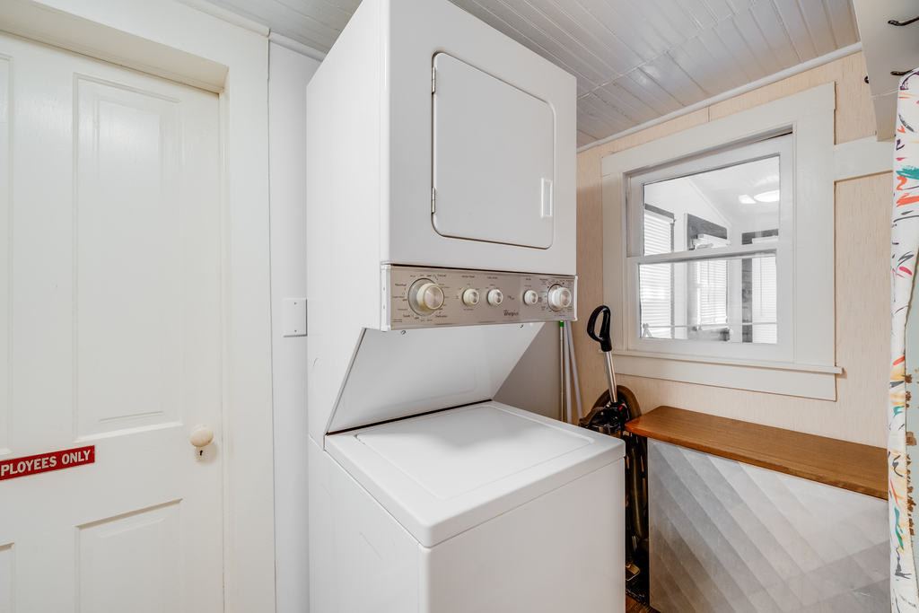 Washer and Dryer for your convenience.