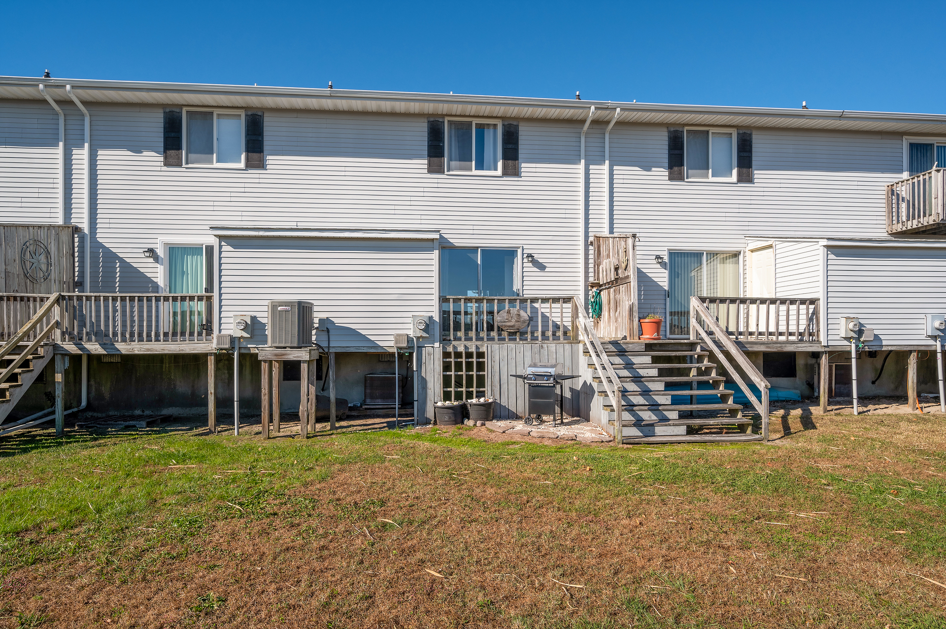 Relax on the Deck after a fun-filled day searching for Wild Ponies.