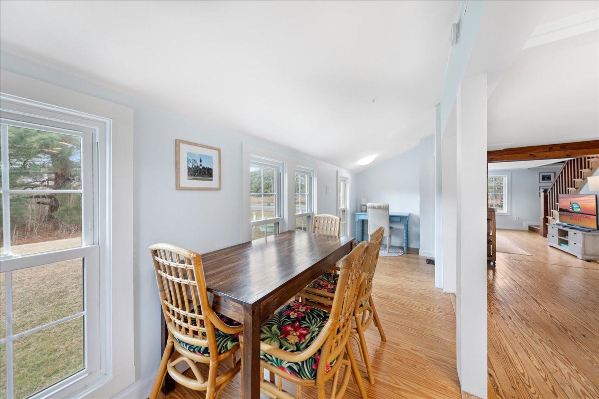 Dine indoors in the comfort of AC in the spacious Dining Area.