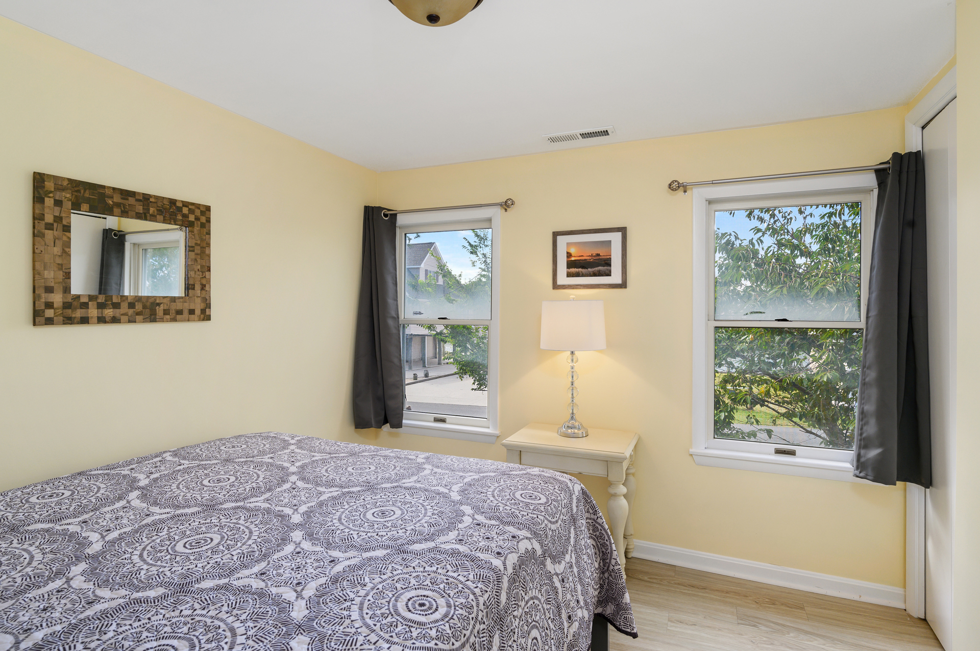 All 3 Bedrooms are upstairs....