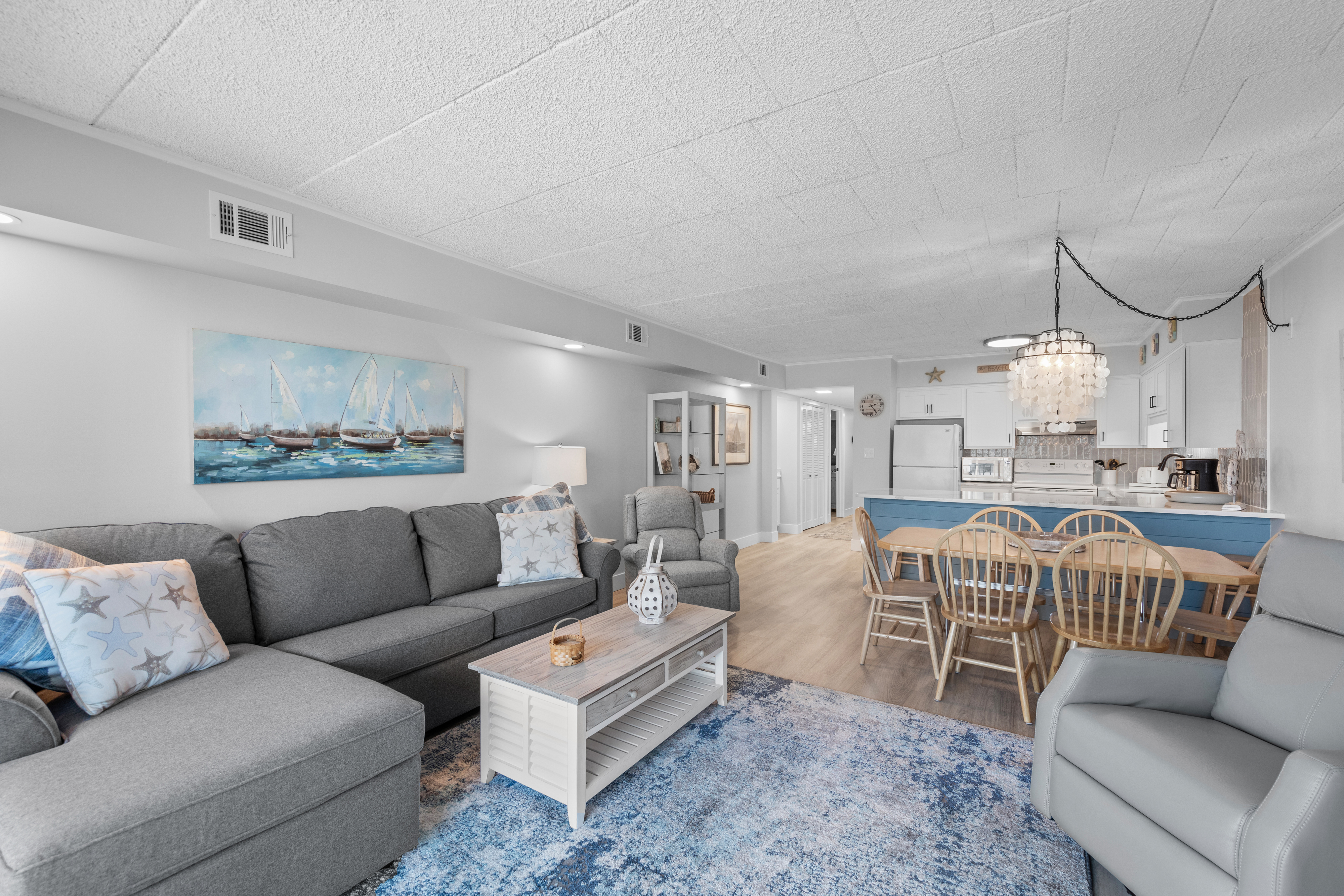 Four Seasons 503 sleeps up to 6 in comfort without anyone feeling crowded.