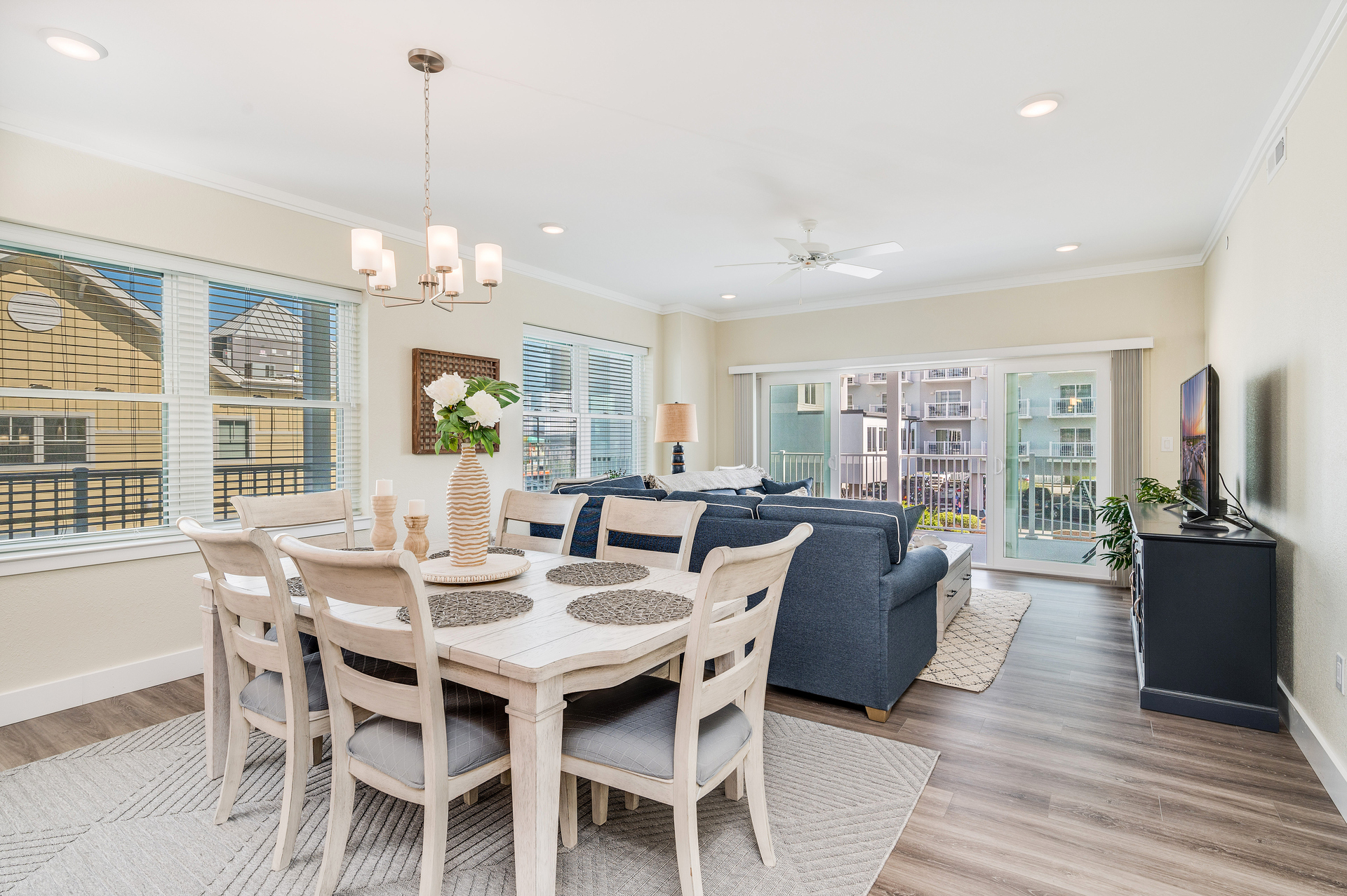 You won't get enough of the abundant natural lighting & 