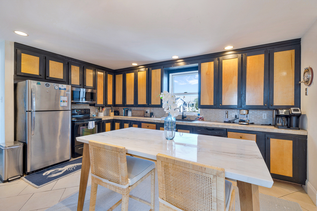 Whip up Family Meals in the Well-equipped Kitchen.