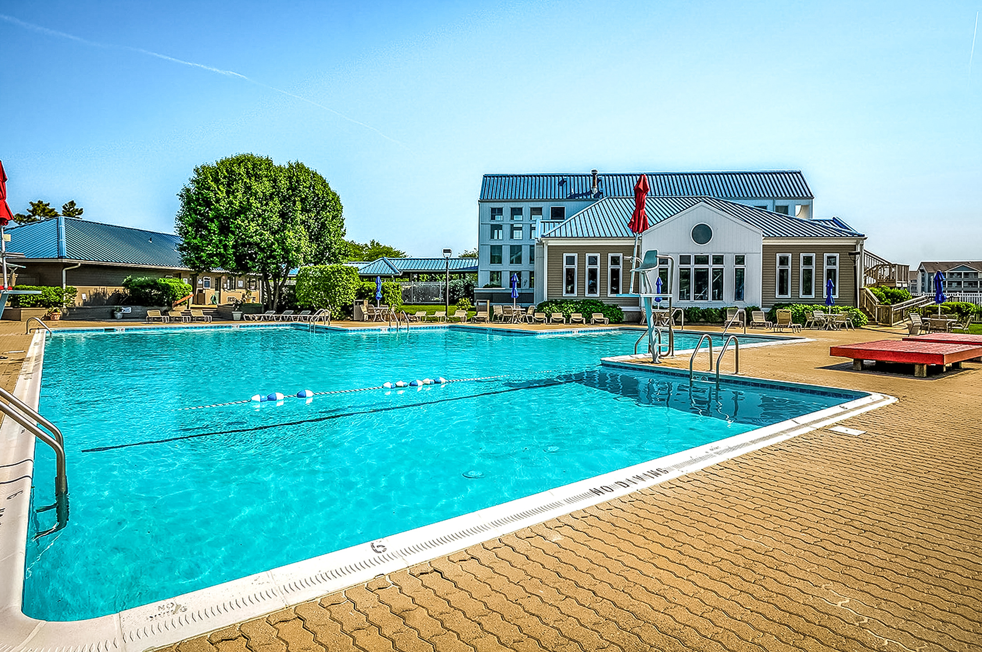 The whole family is sure to love the fabulous Seasonal Outdoor Pool area