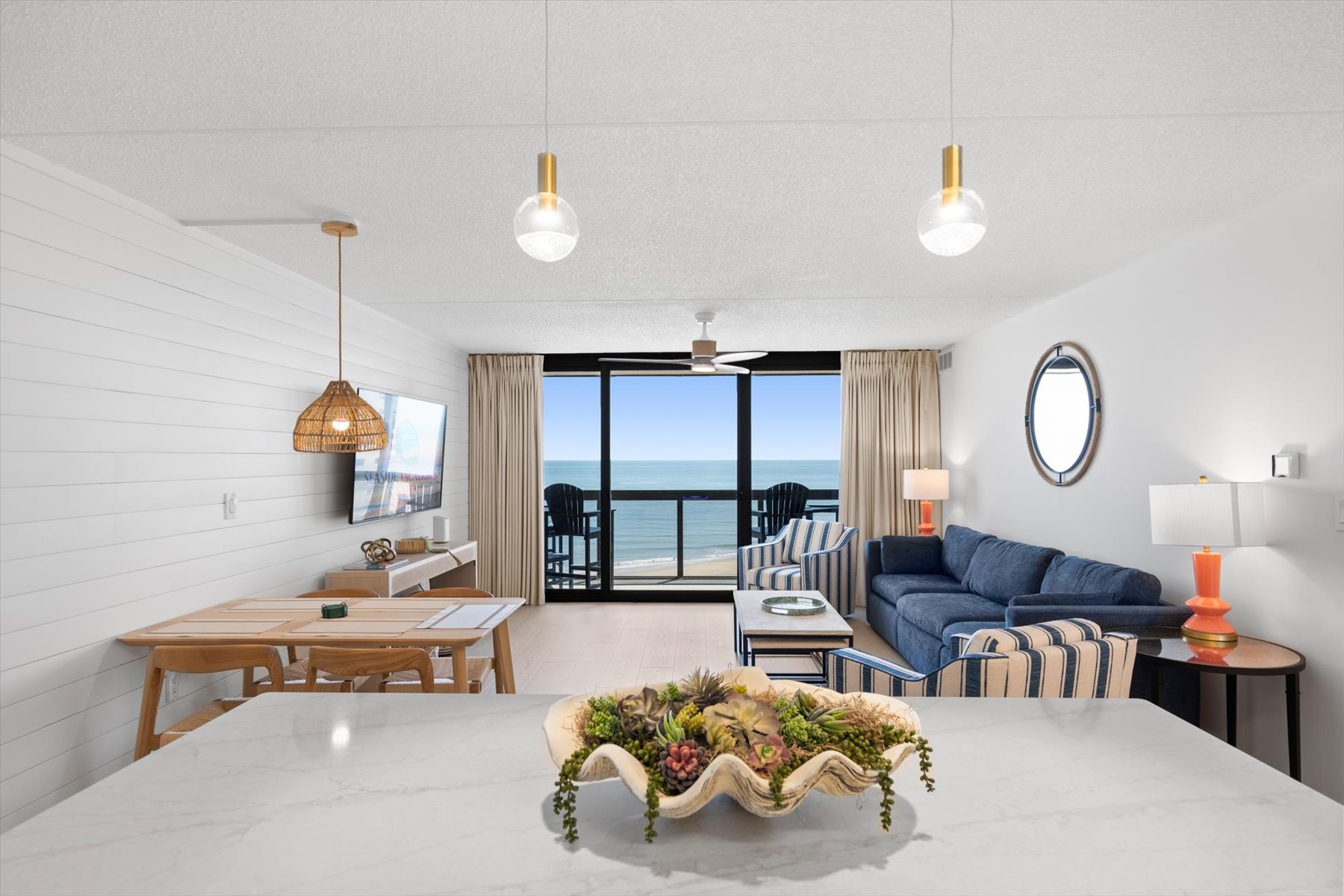 Endless ocean views while making magical meals.