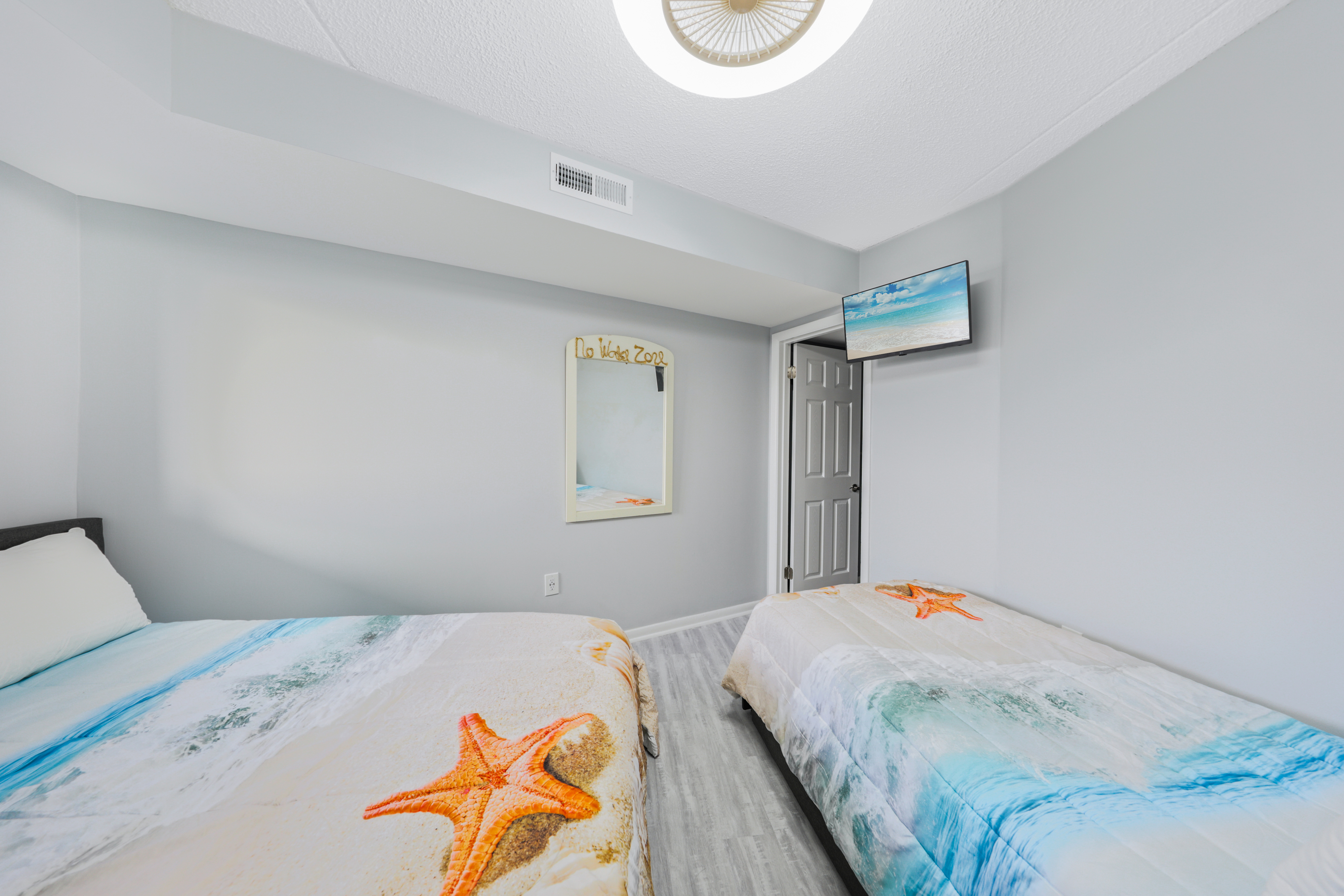 Enjoy a movie or your favorite show on the smart TV.