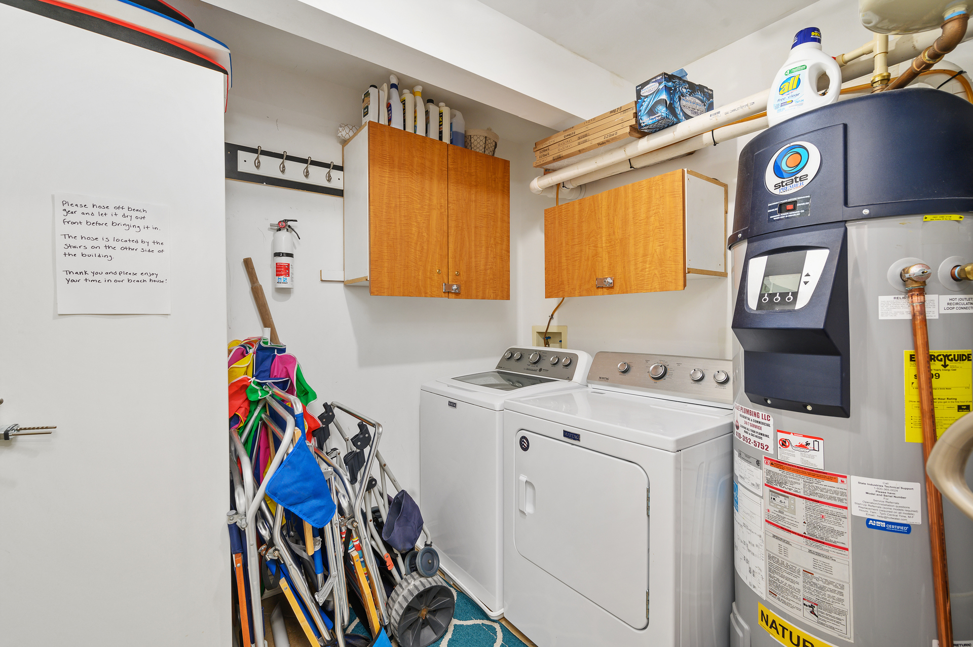 Full washer & dryer for your convenience!