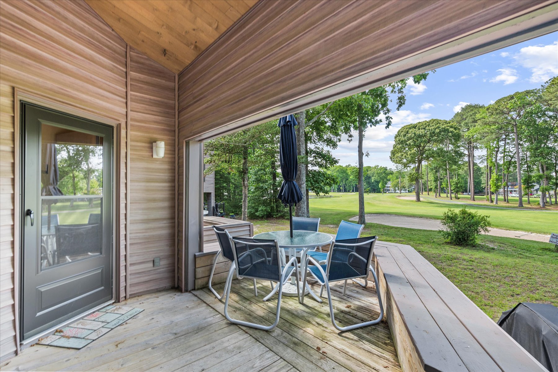 Enjoy a meal or a game night outside!