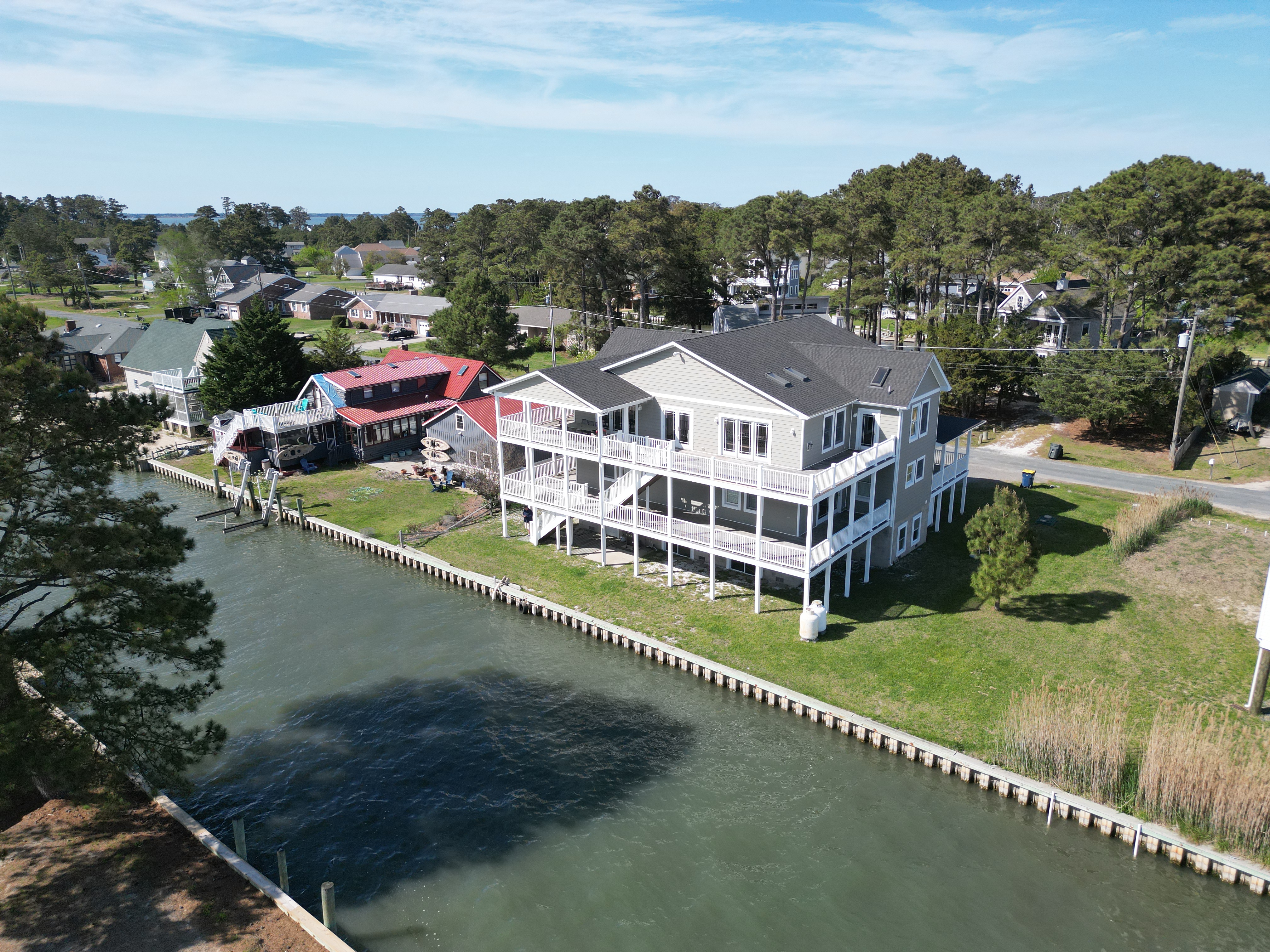 Our shallow waters make for great kayaking....