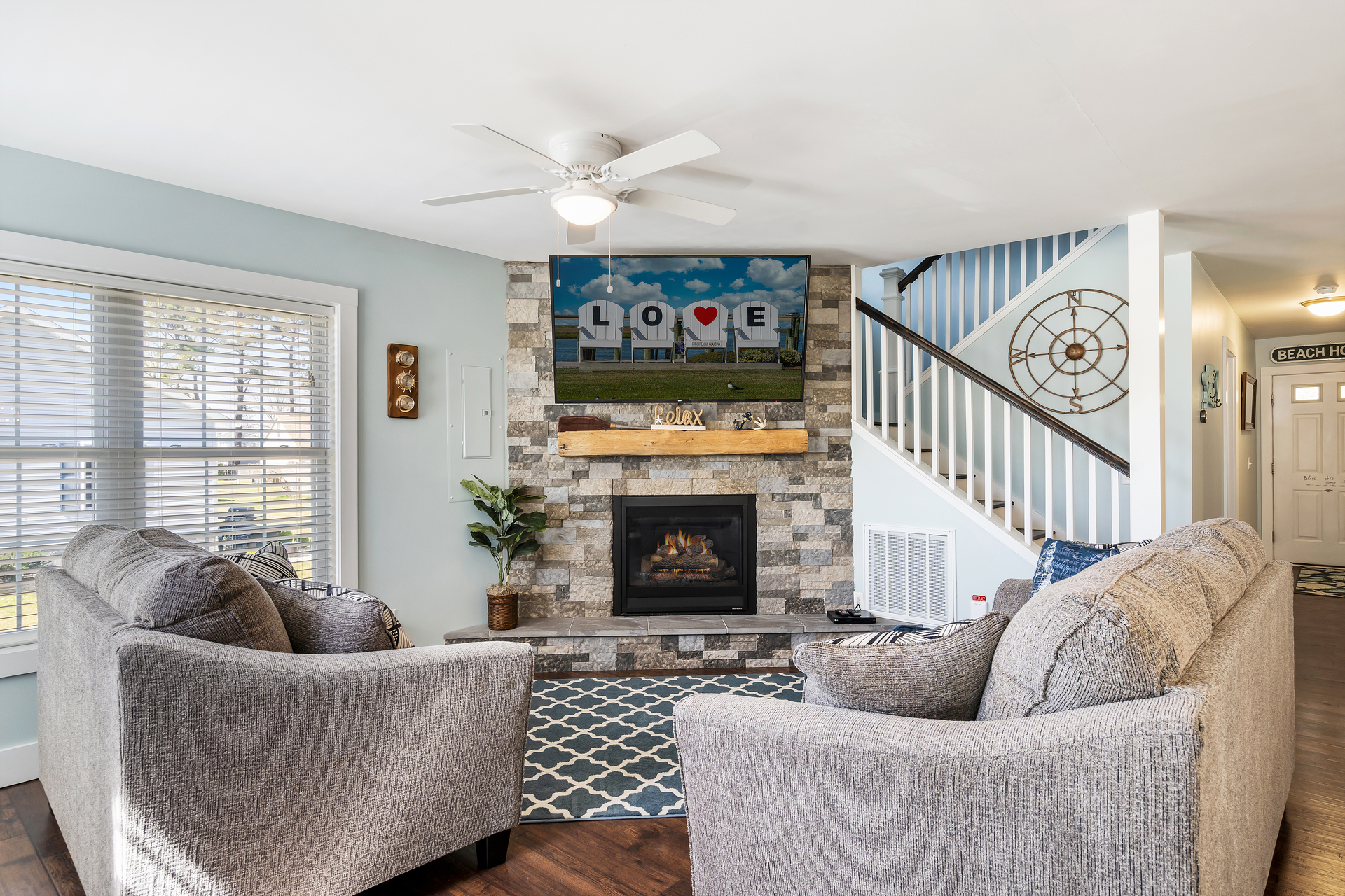 This breathtaking Vacation Home sleeps 8 in stunning style.