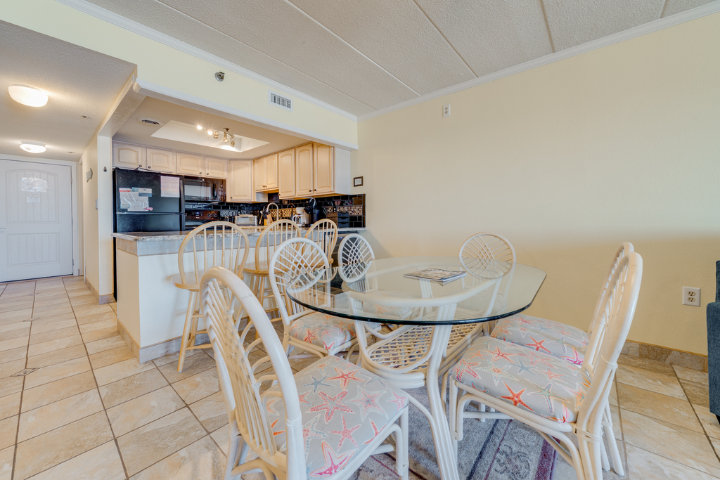 Dine in the comfort of AC or wander to many Dining Options nearby.