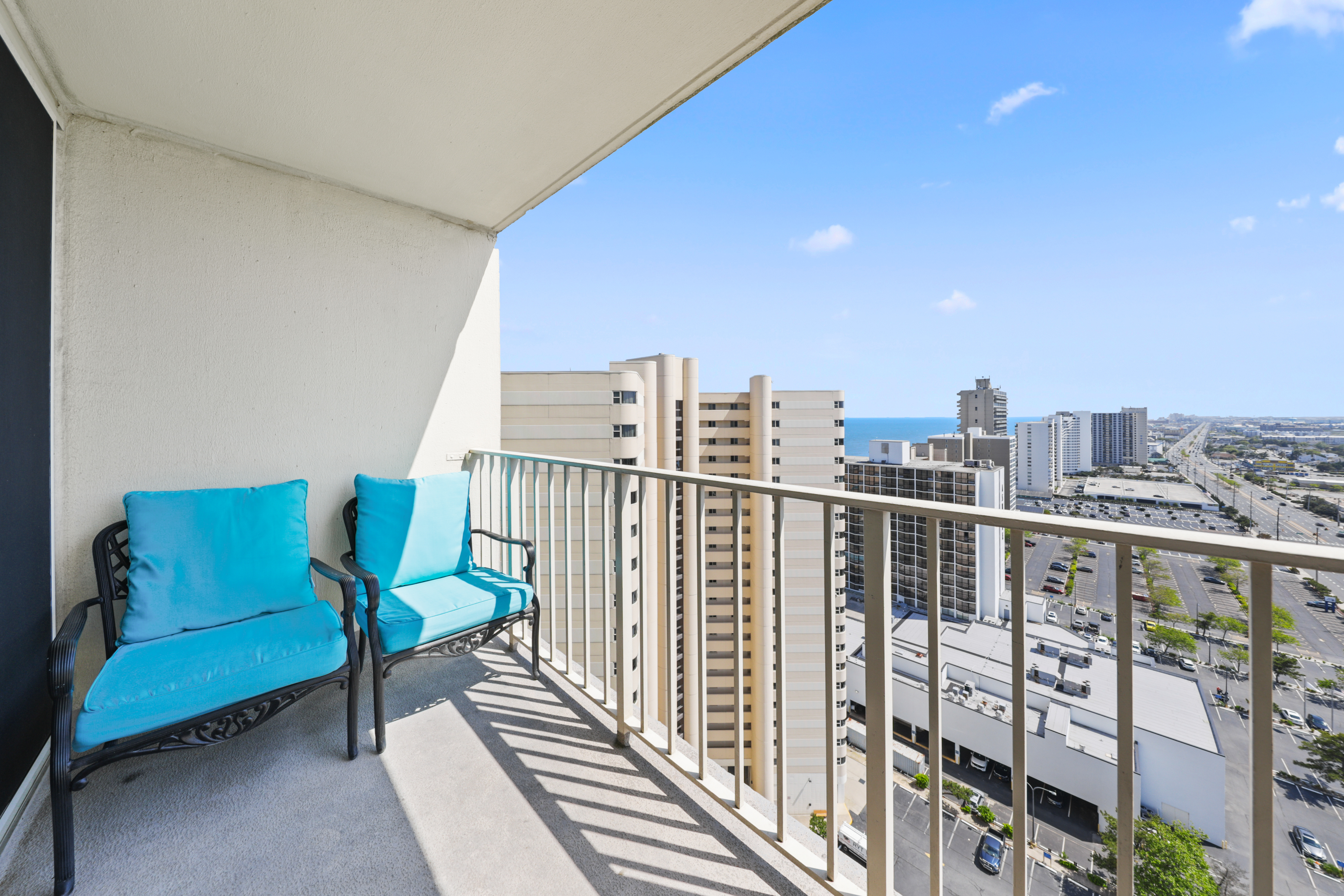 Imagine enjoying your morning coffee on the Ocean View Balcony each morning.