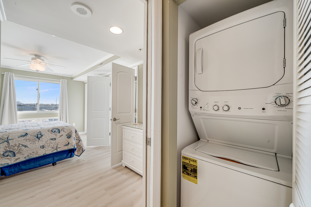 Washer and dryer in the home in case you need to pop in a load!