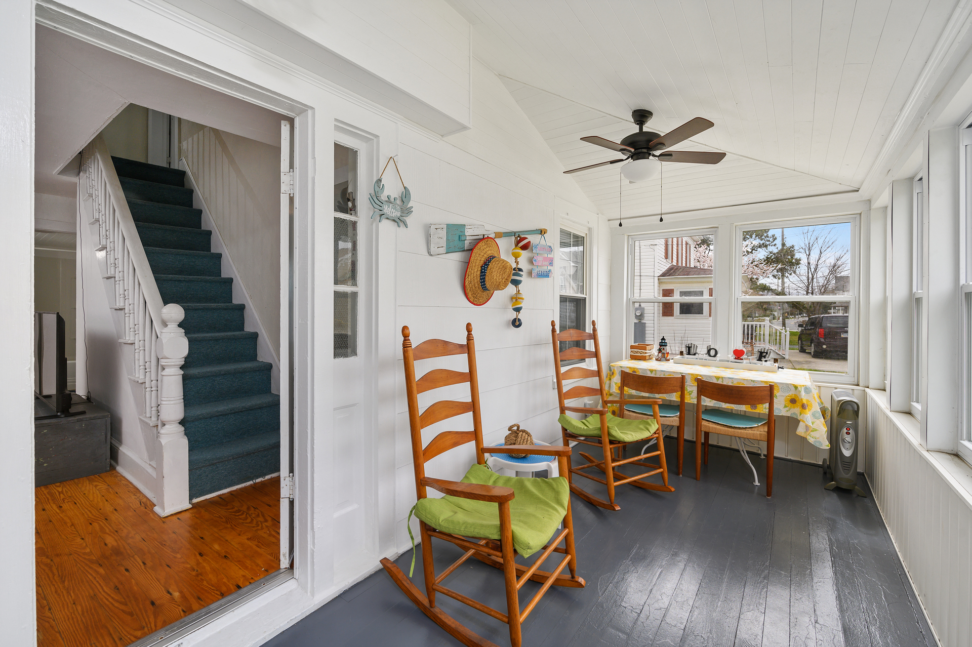 Sip Sweet Tea on the charming Front Porch.