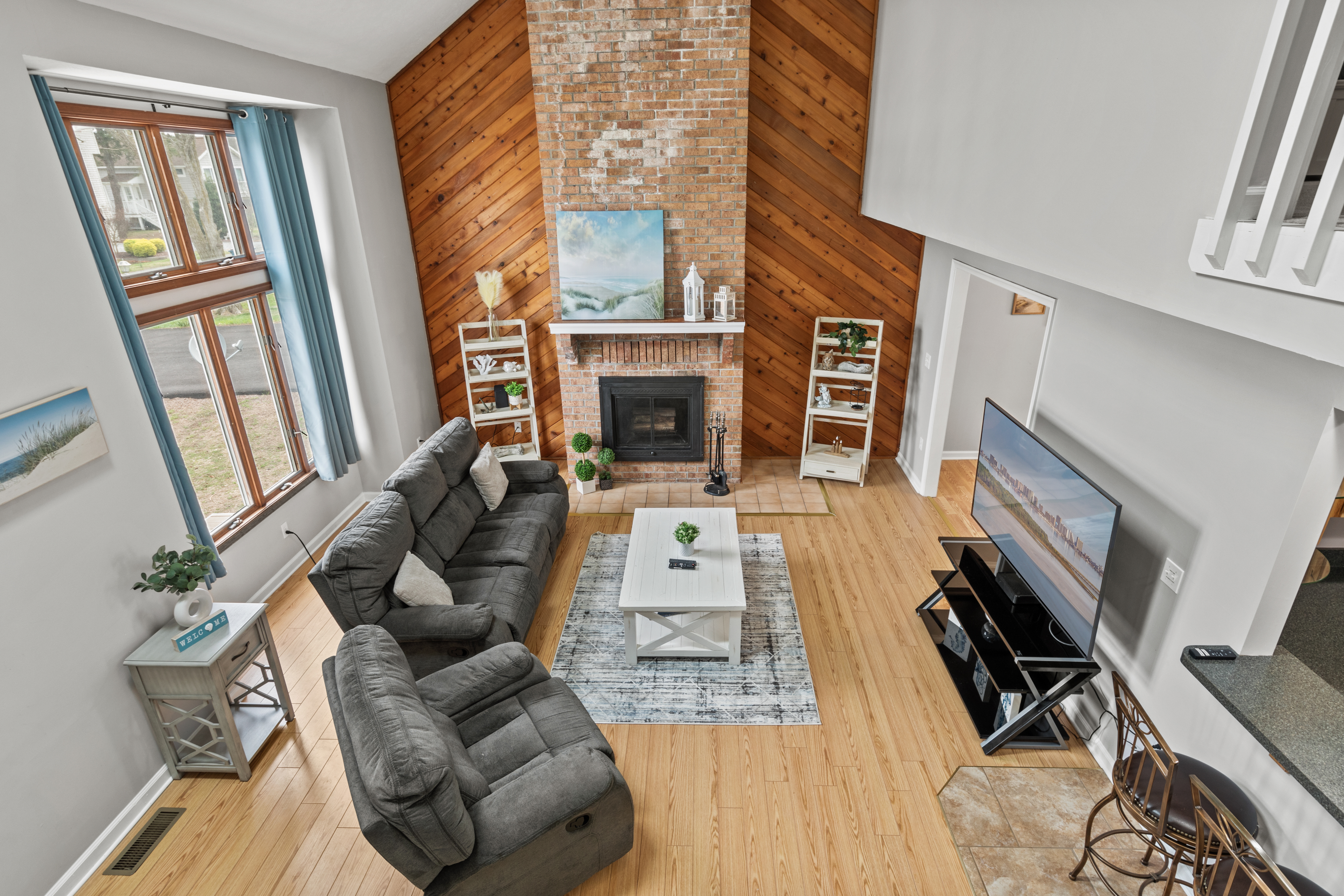 The Living Area is the perfect spot for the whole Family to gather!