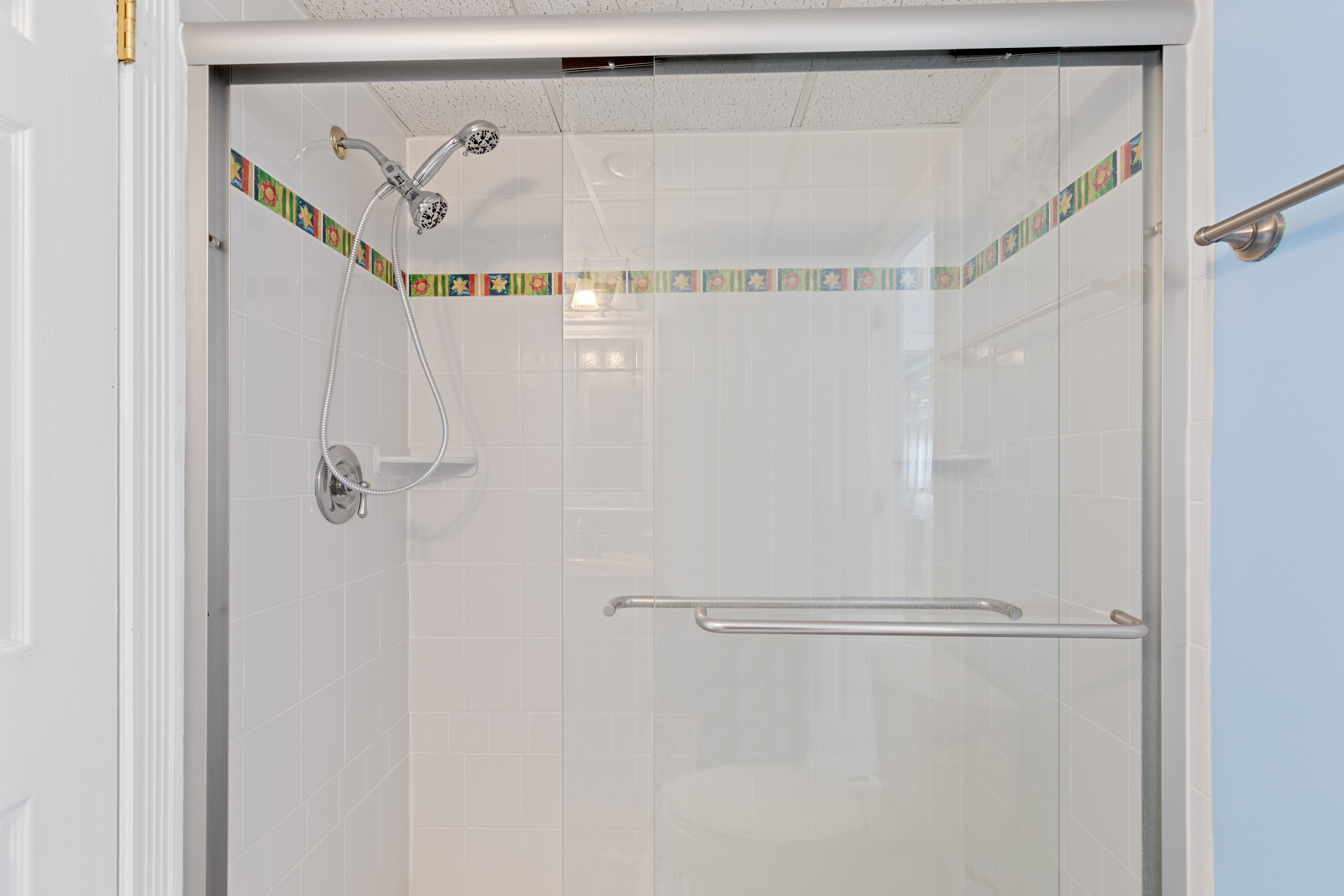 Another spacious Walk-In Shower.