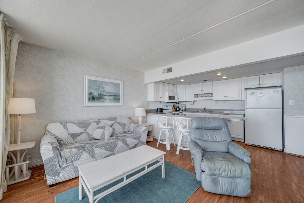 Relax on the cozy couch which is also a Sleeper Sofa!