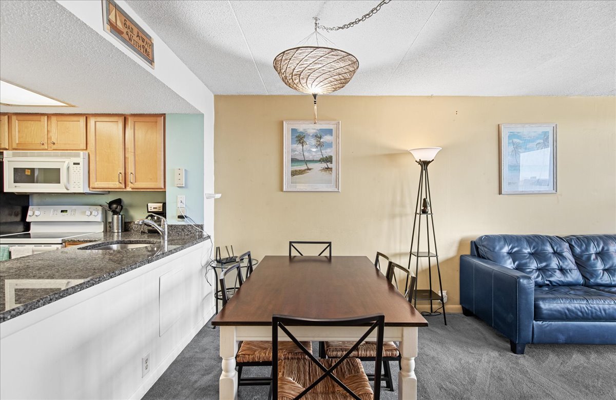 Gather at the Dining Table for a Home Cooked Meal.