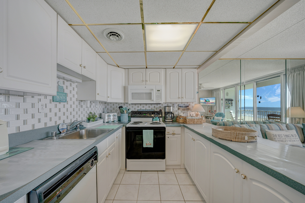 Take in the Ocean View while cooking up some great meals.