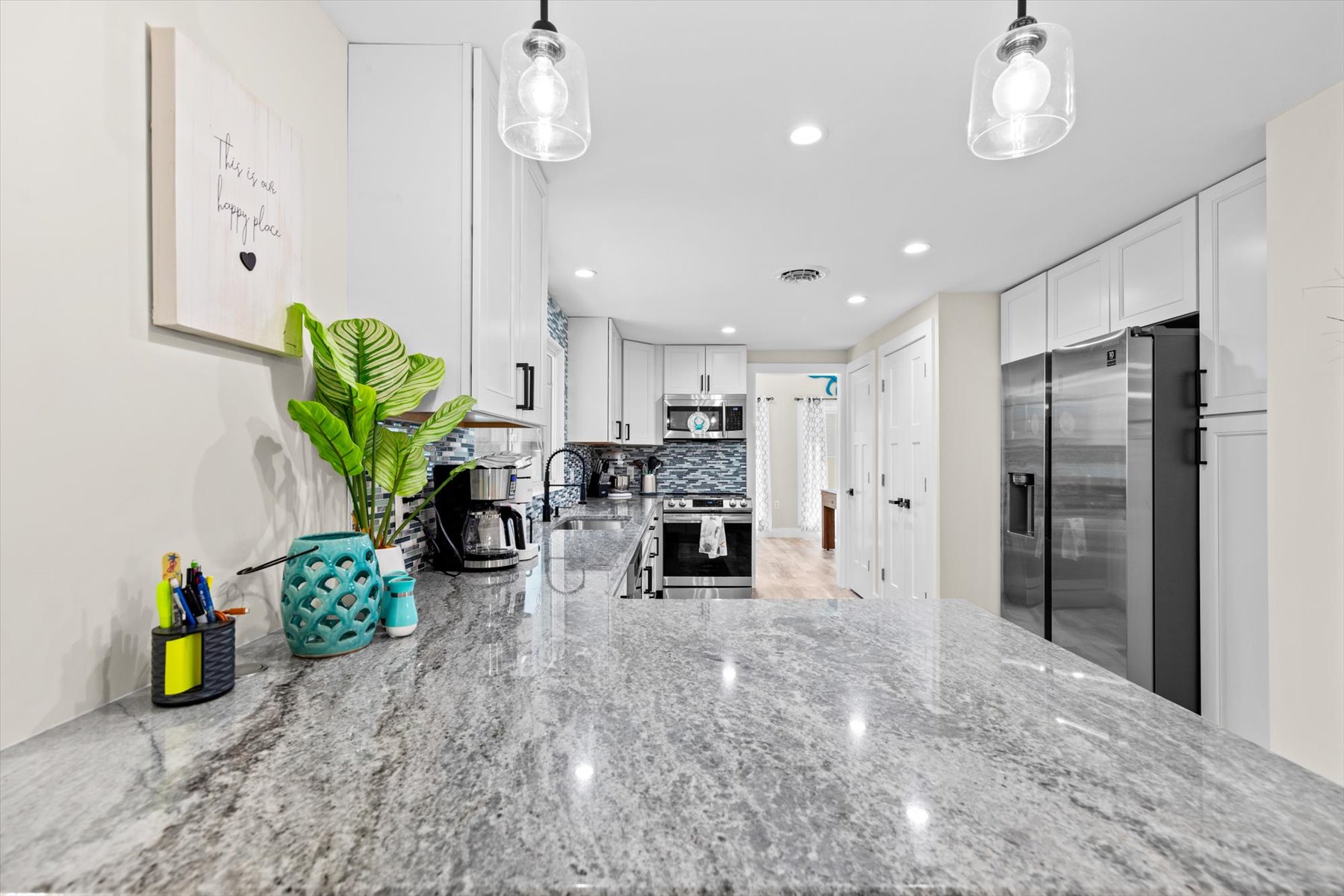 This gorgeous home is only 5 minutes from the Beach!