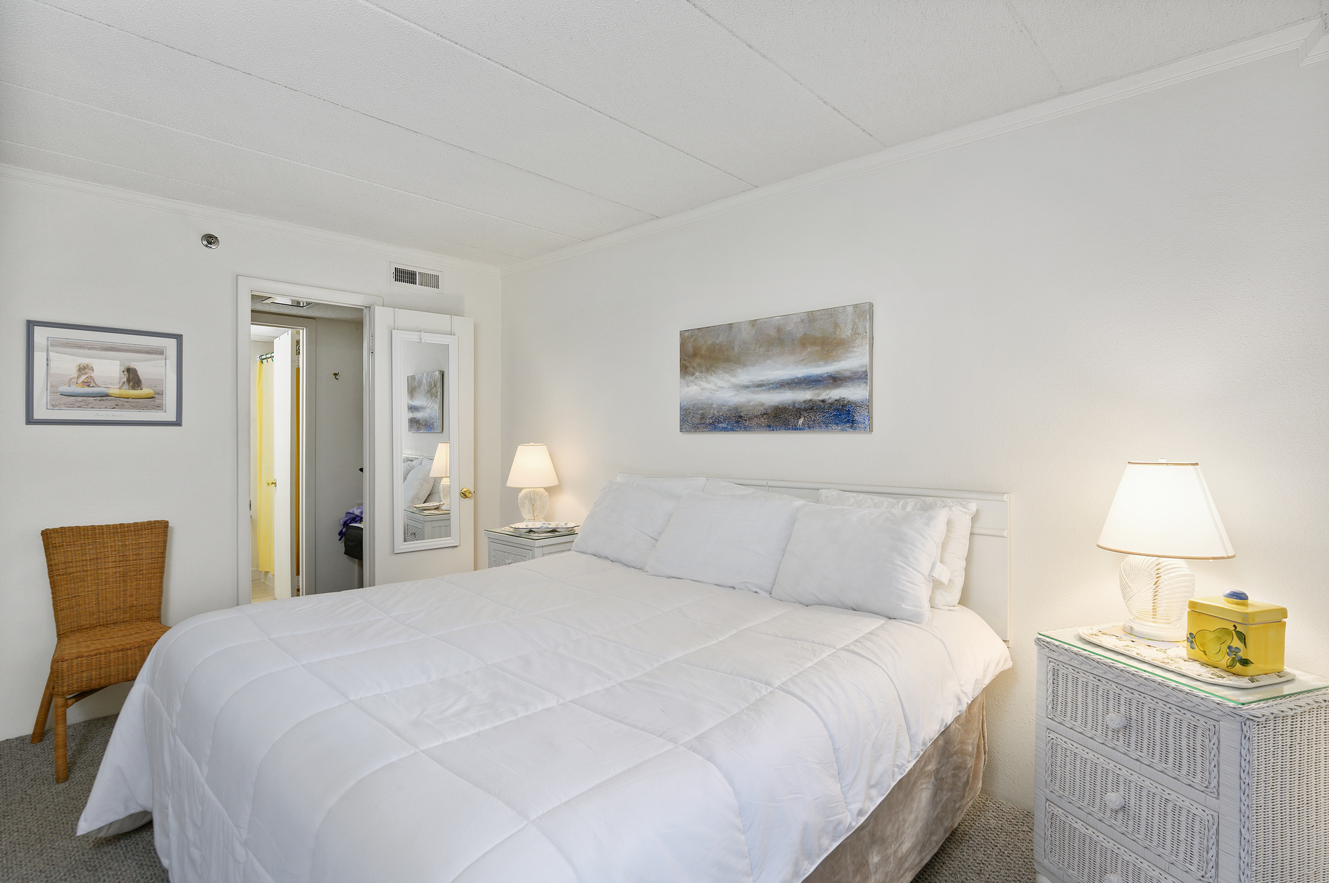 Melt into this luxury King Bed and let all your worries and stress drift away.