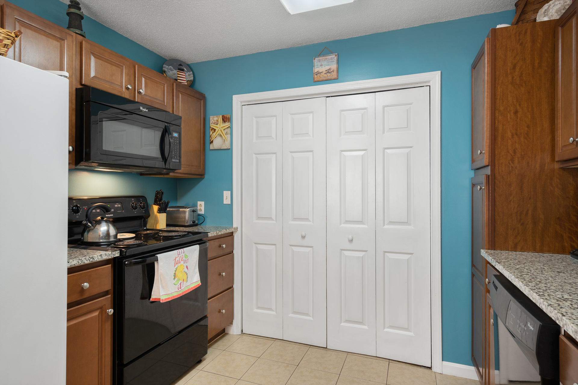 All the comforts of home....