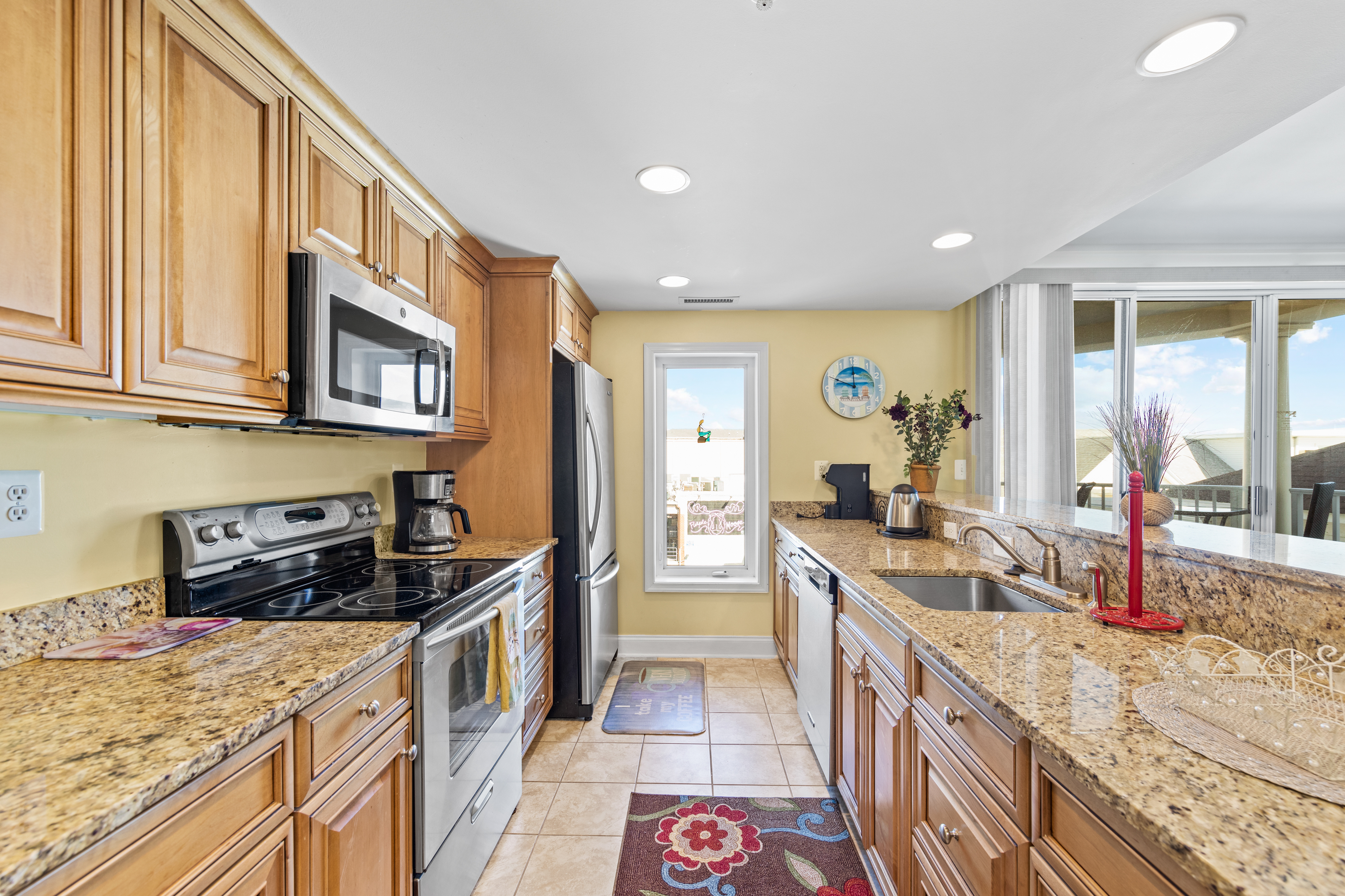 The Bright & Open Kitchen is sure to be a Chef's Dream.
