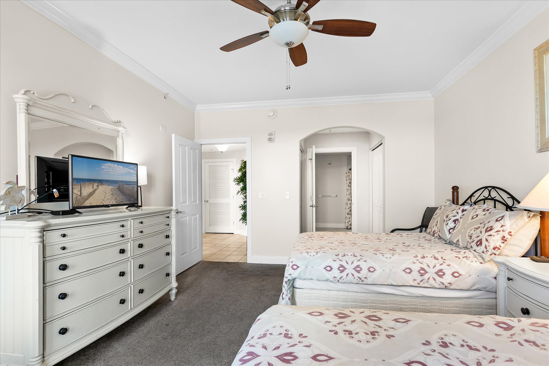 Cozy up and watch a movie before bed!