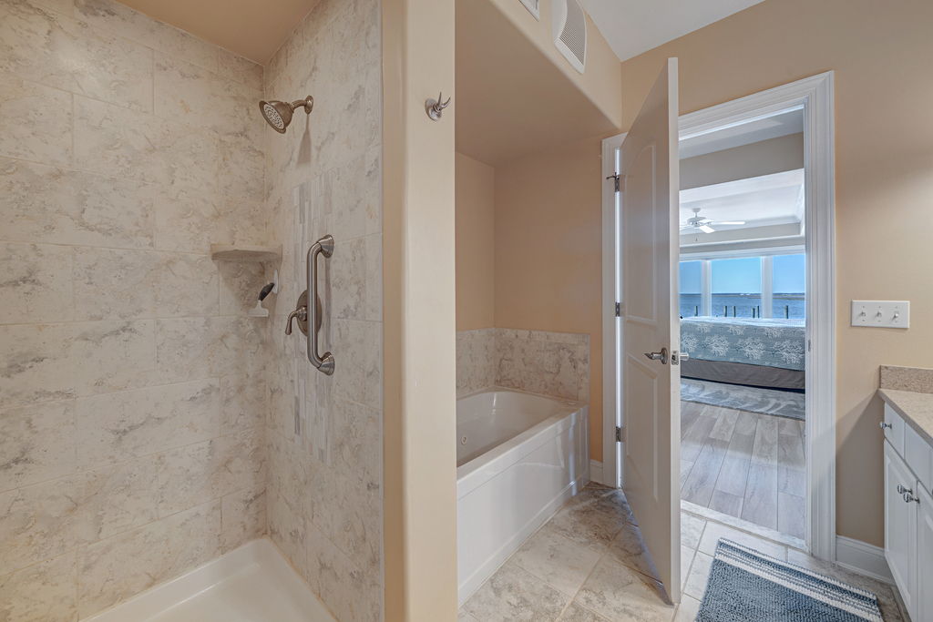 Another view of Primary Full Bath.
