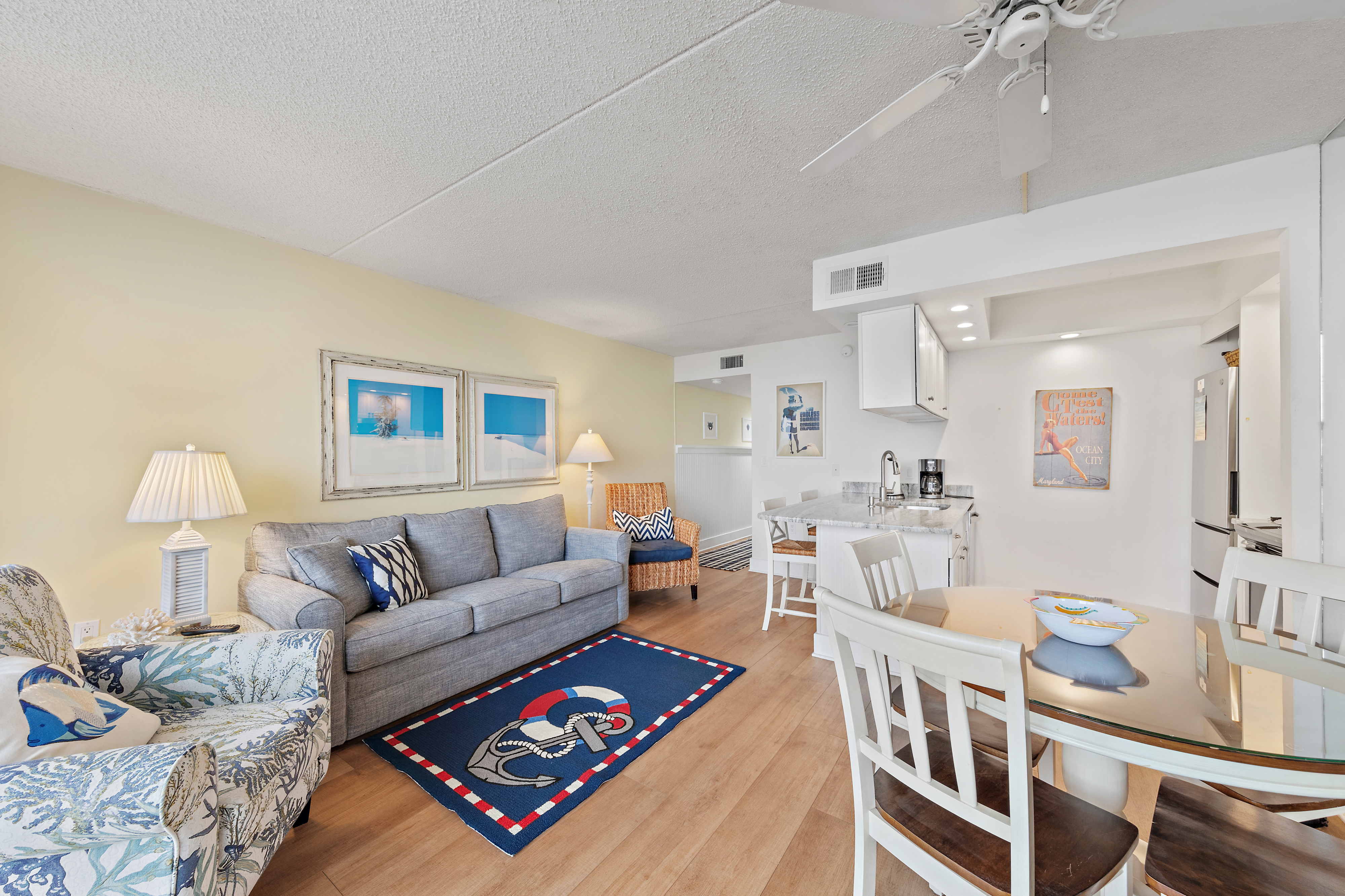 There is plenty of space to stretch out and relax