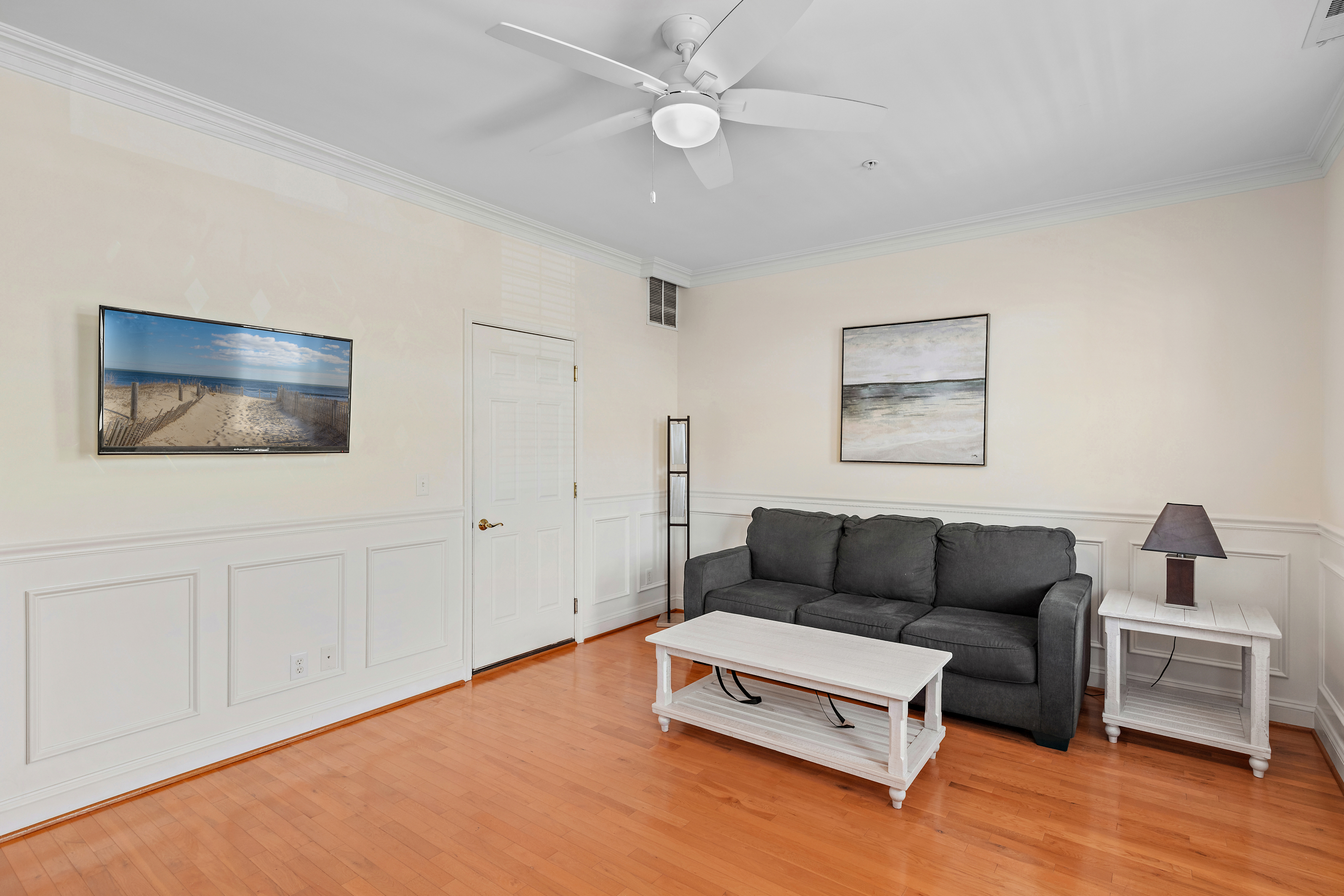 With a Flat Screen TV & Sleeper Sofa!